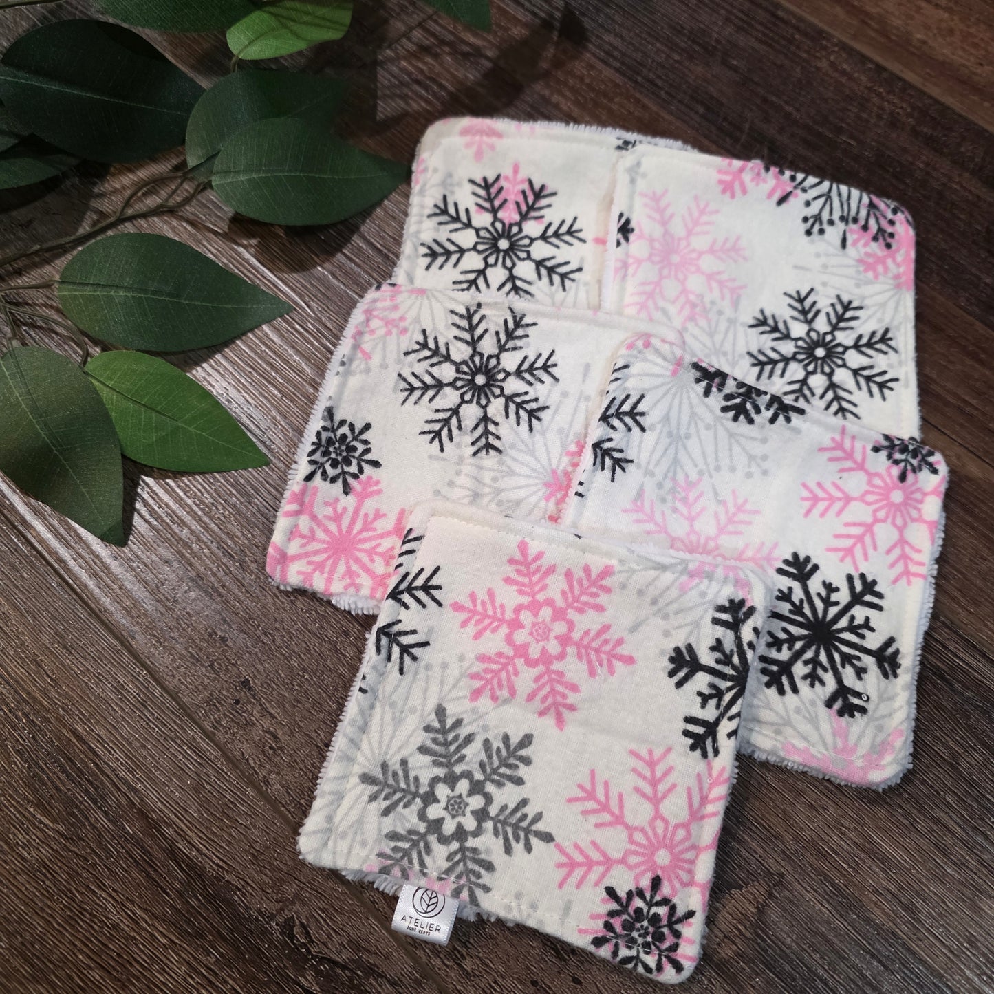 Lingettes Démaquillantes Lavables - Atelier Zone Verte