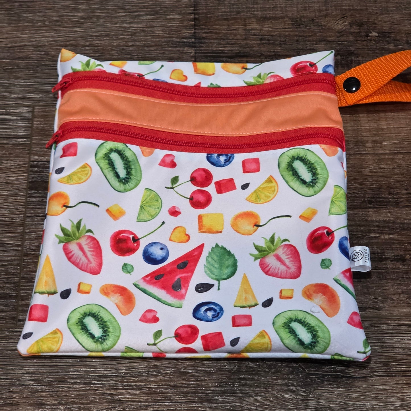 DUO-SAC – Sac Imperméable à Double Compartiments (9x9")