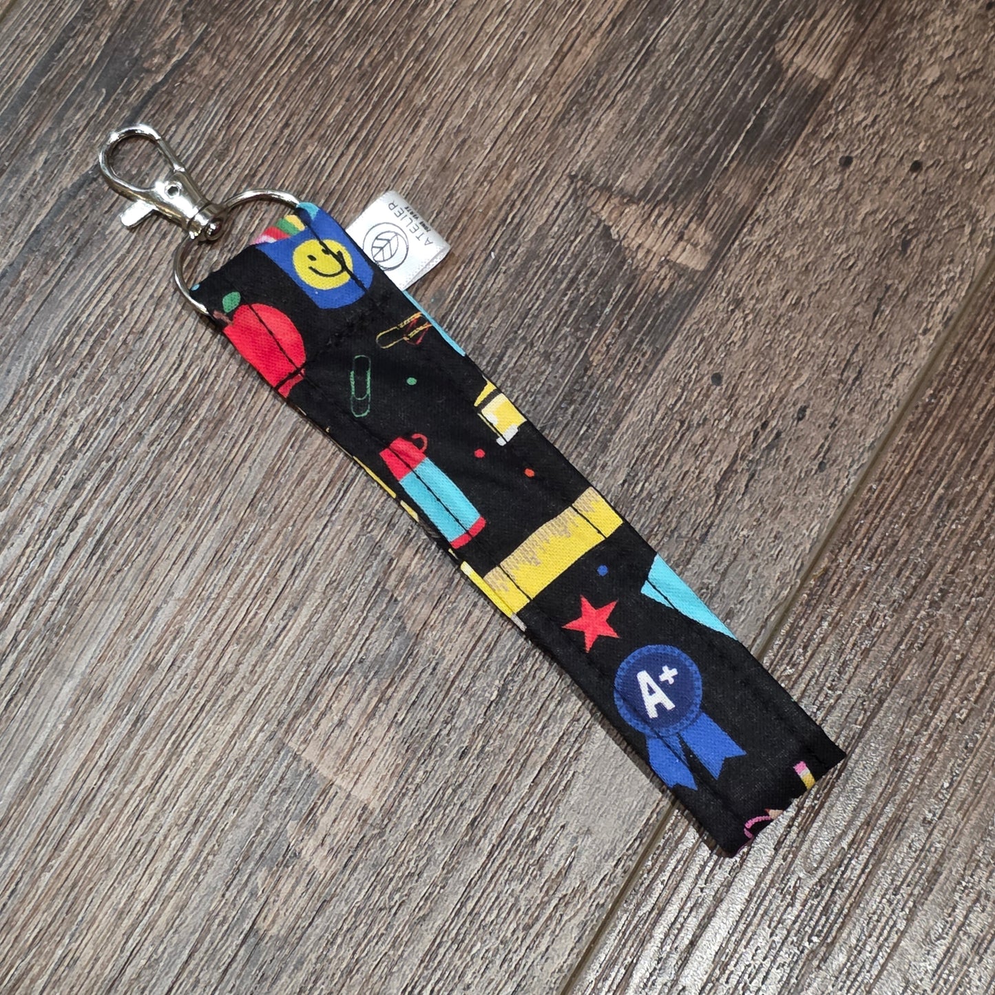 Porte-clé de poignet en tissu