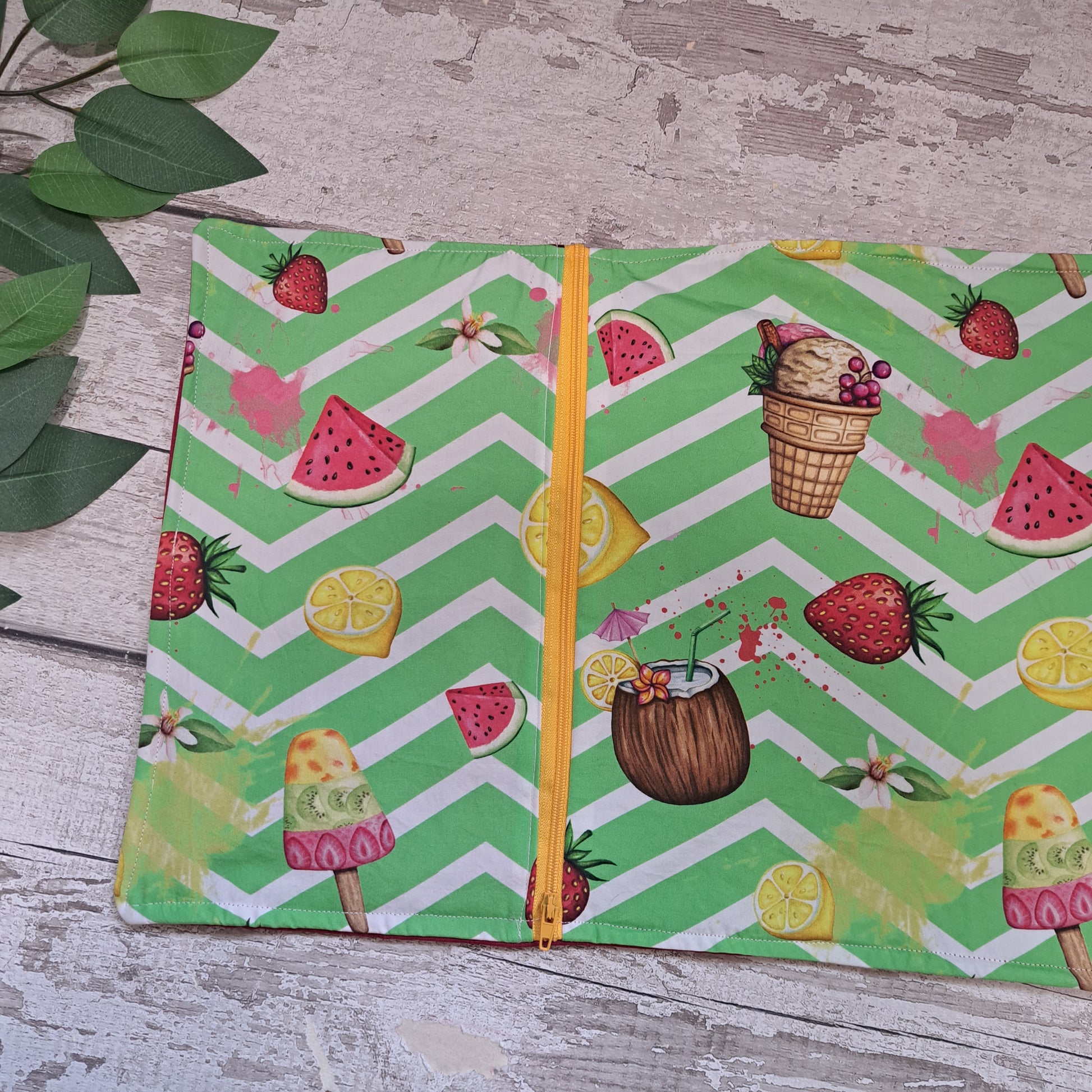 Napperon Lunch avec pochette à ustensiles - Atelier Zone Verte