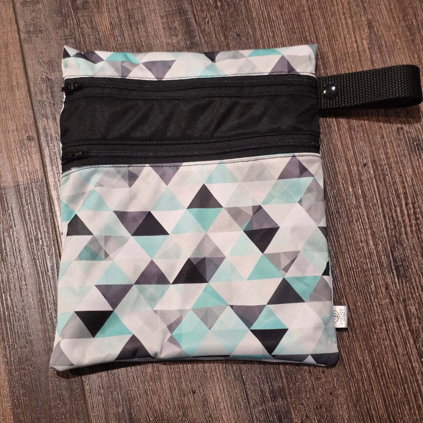 DUO-SAC – Sac Imperméable à Double Compartiments (9x9")