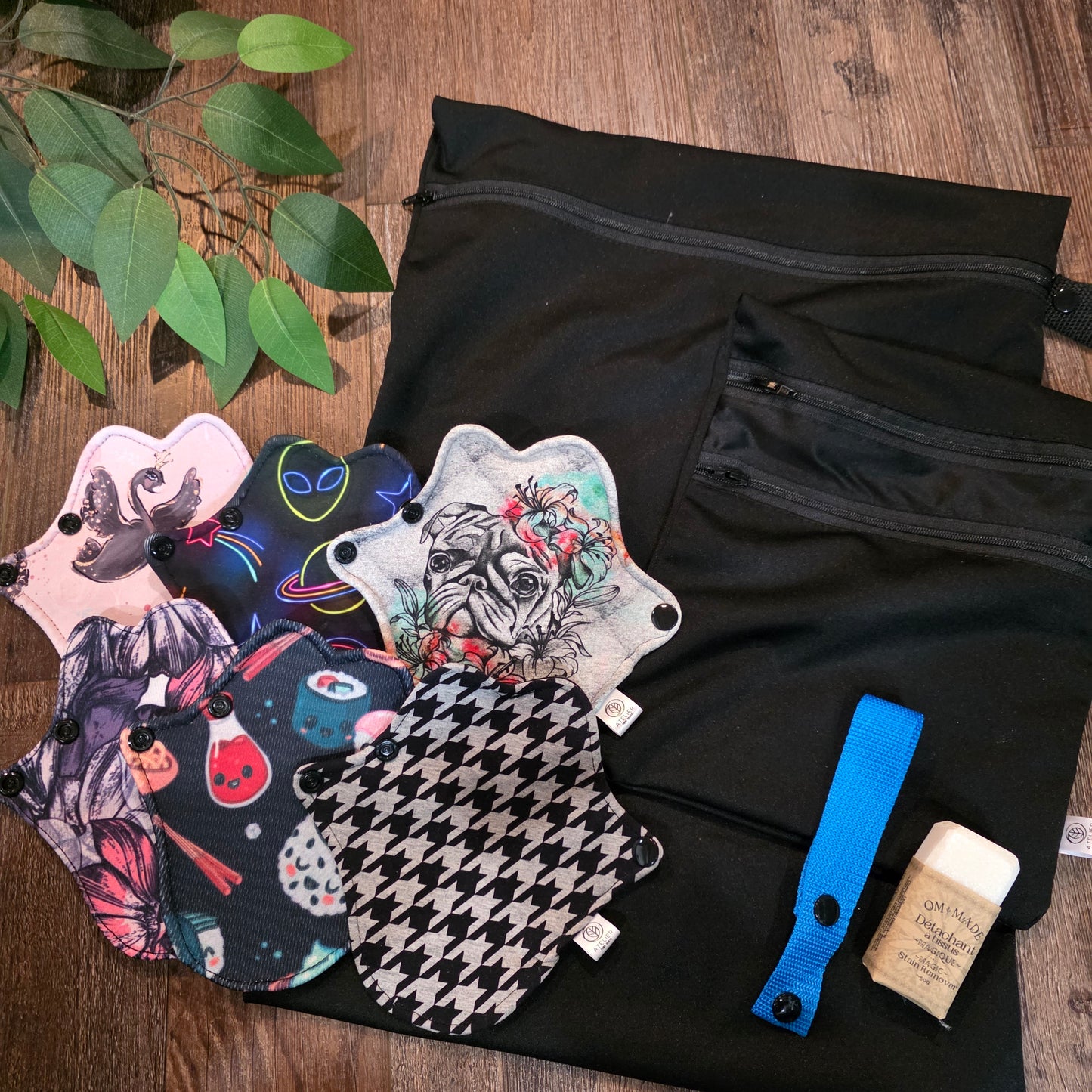 Kit de Départ - Serviettes Hygiéniques Lavables