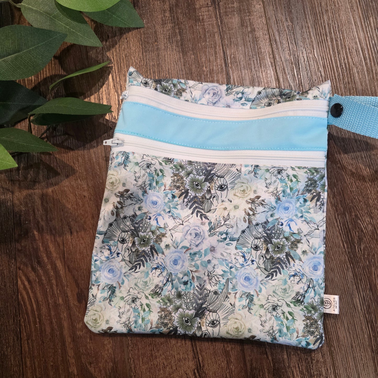 DUO-SAC – Sac Imperméable à Double Compartiments (9x9")