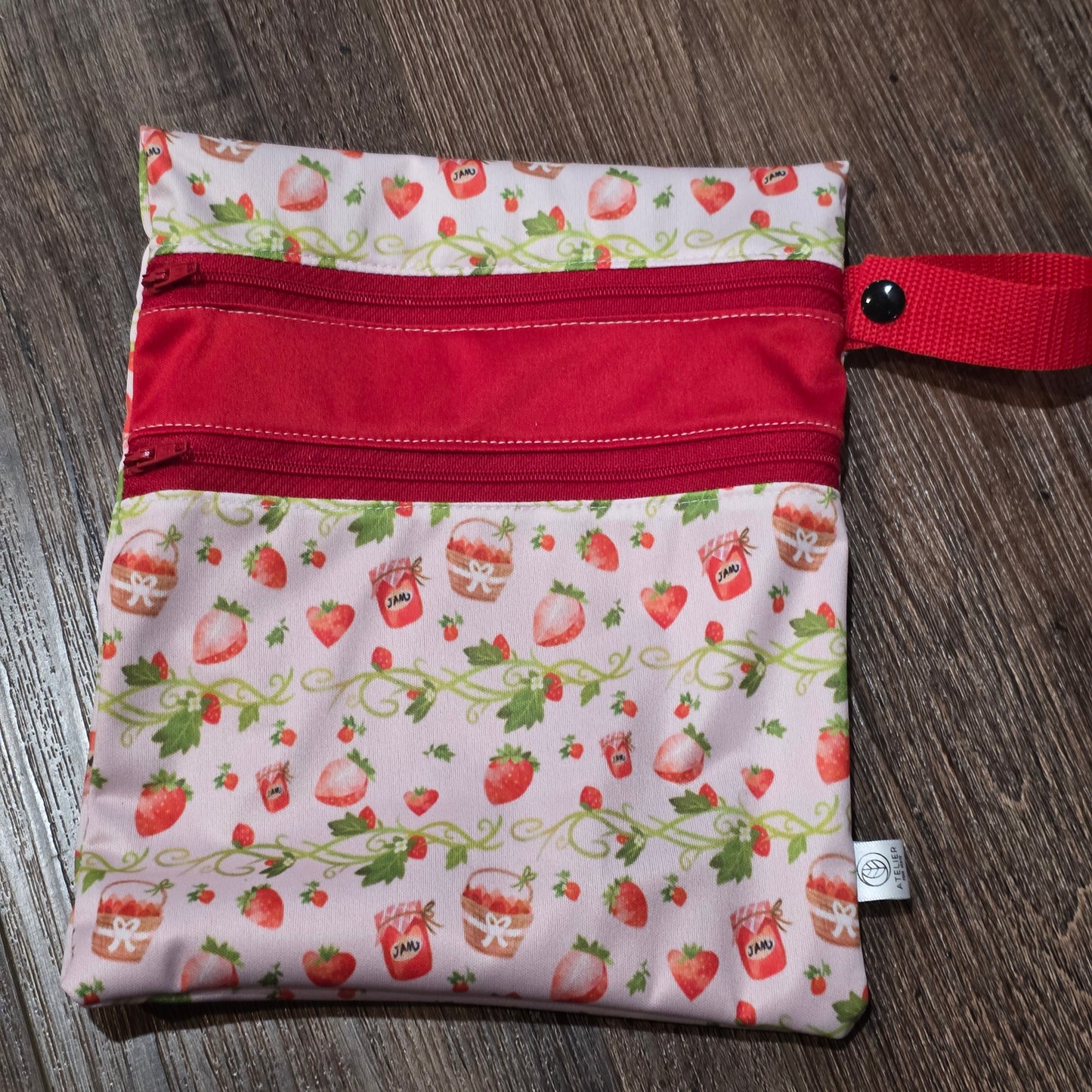 DUO-SAC – Sac Imperméable à Double Compartiments (9x9")