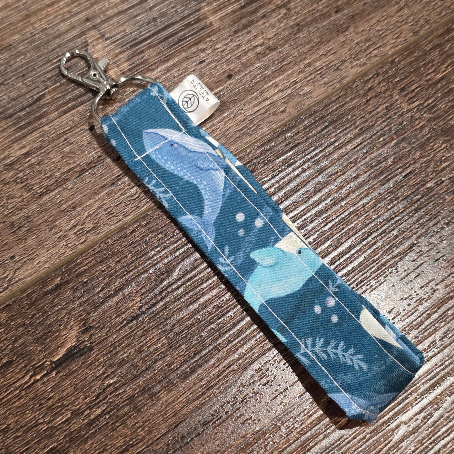 Porte-clé de poignet en tissu