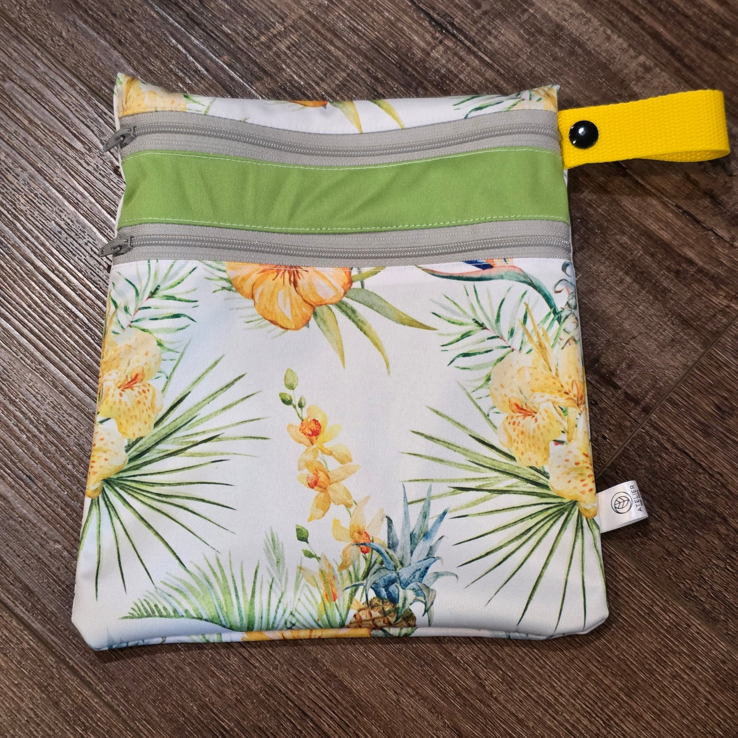 DUO-SAC – Sac Imperméable à Double Compartiments (9x9")