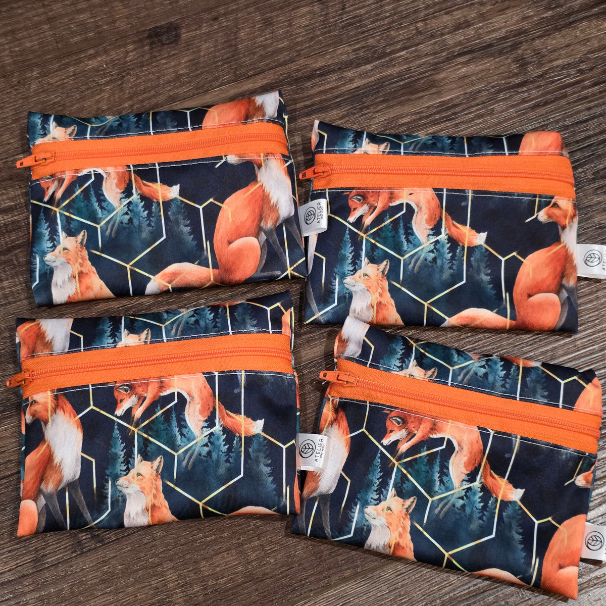Sac à Collation Réutilisable (4x6")