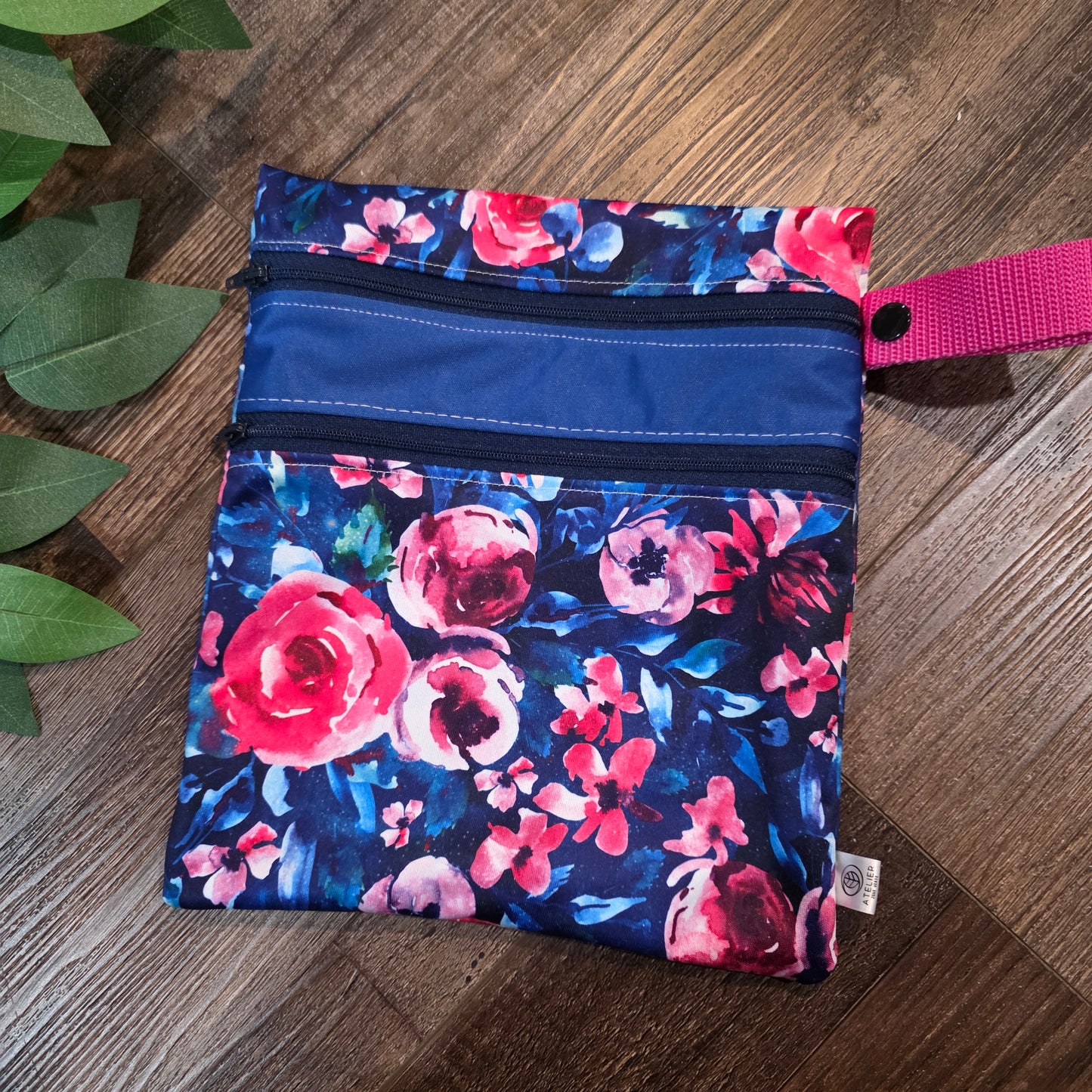 DUO-SAC – Sac Imperméable à Double Compartiments (9x9") - Atelier Zone Verte