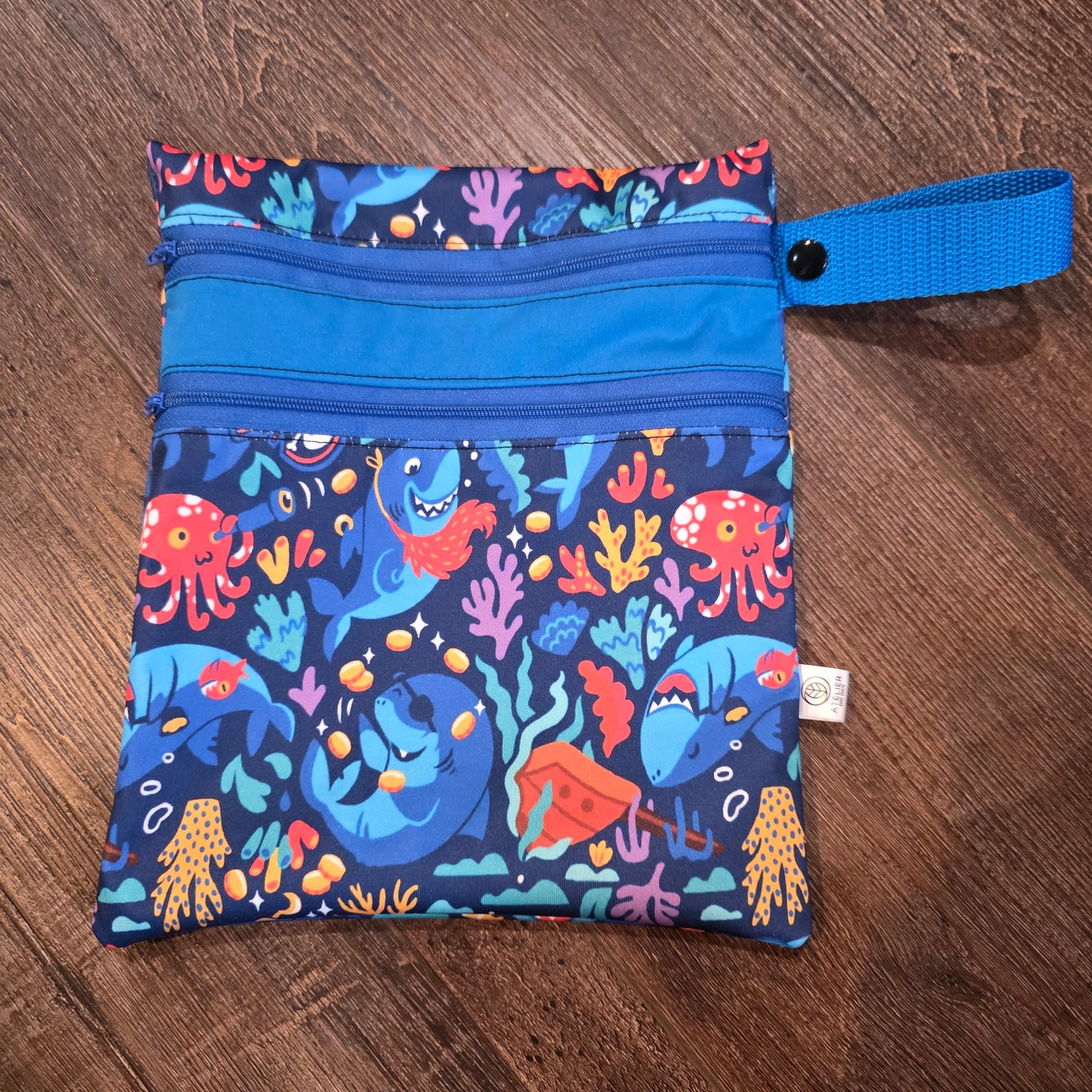 DUO-SAC – Sac Imperméable à Double Compartiments (9x9")