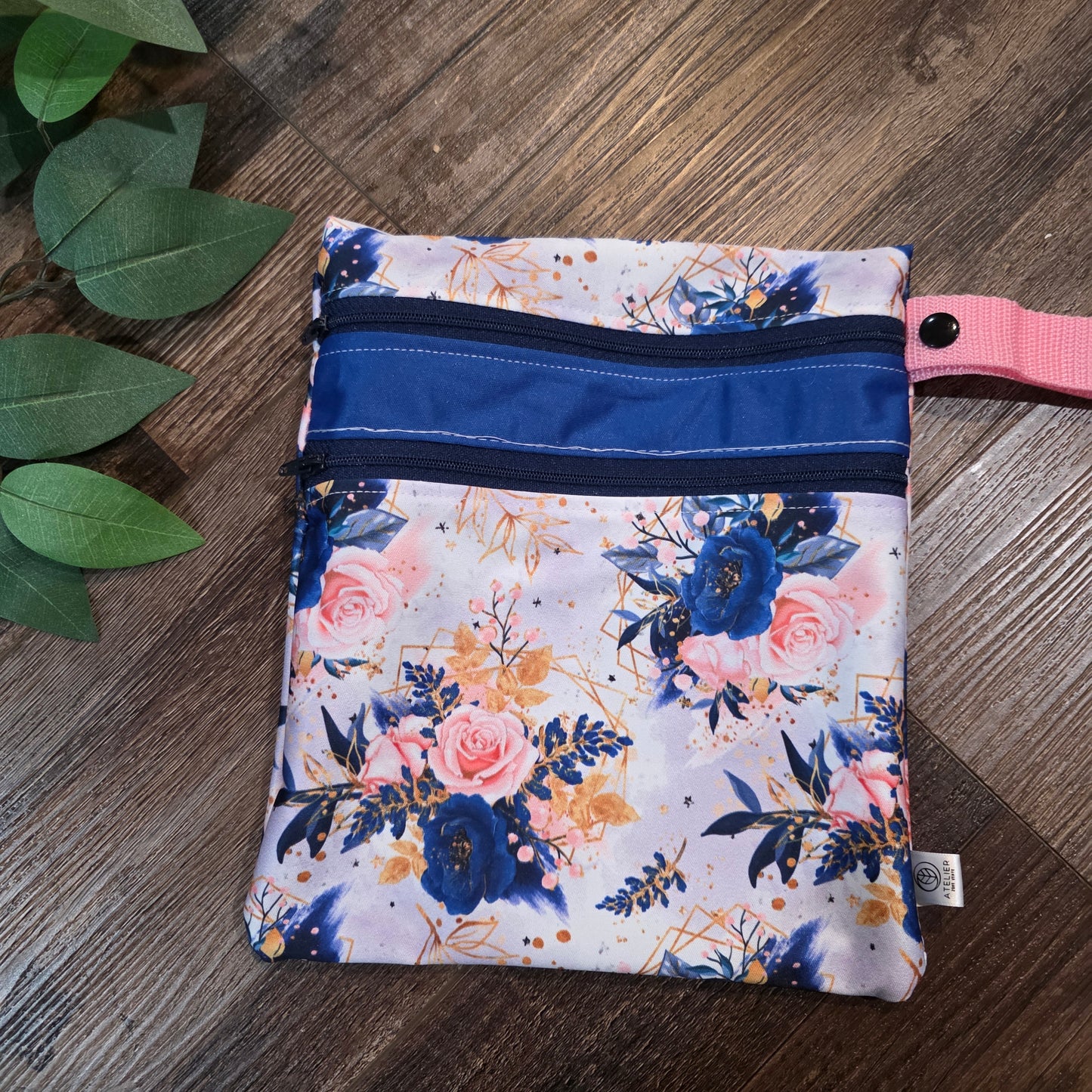 DUO-SAC – Sac Imperméable à Double Compartiments (9x9") - Atelier Zone Verte