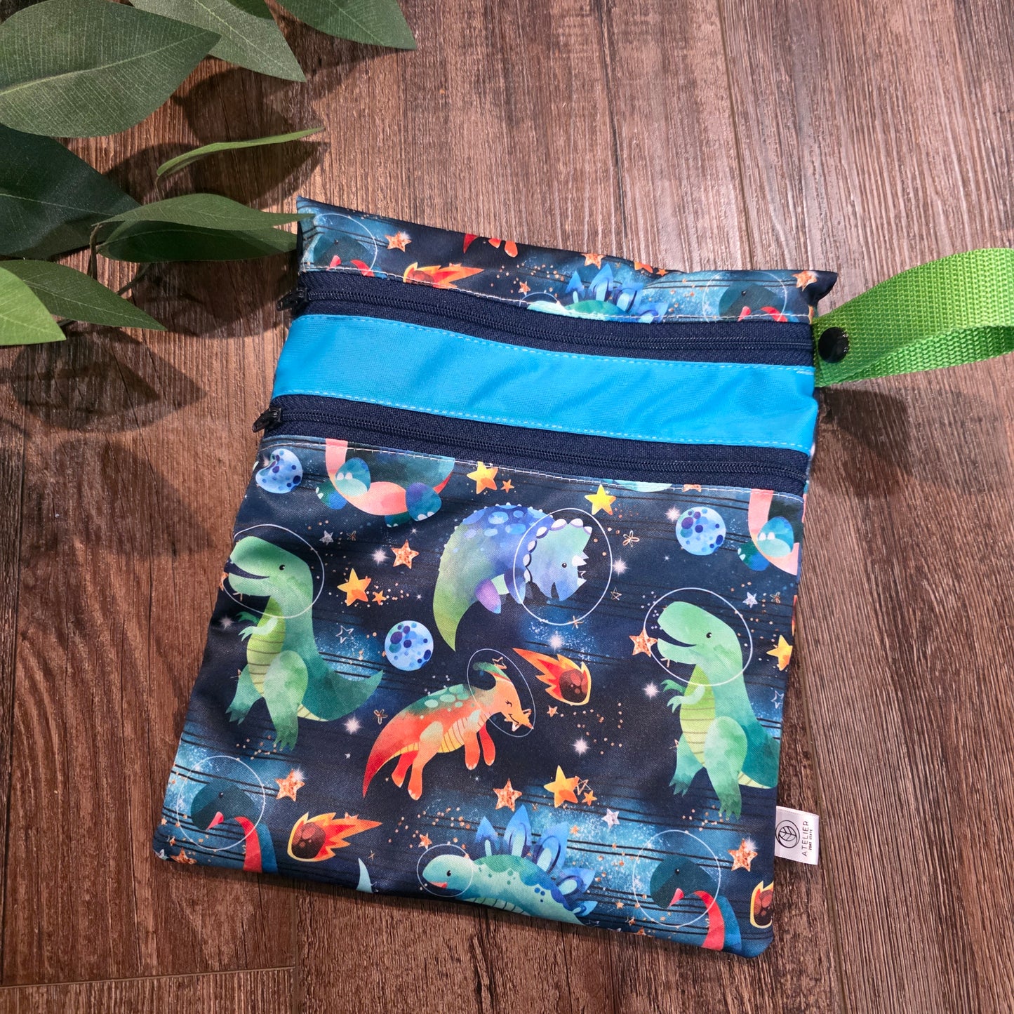 DUO-SAC – Sac Imperméable à Double Compartiments (9x9")