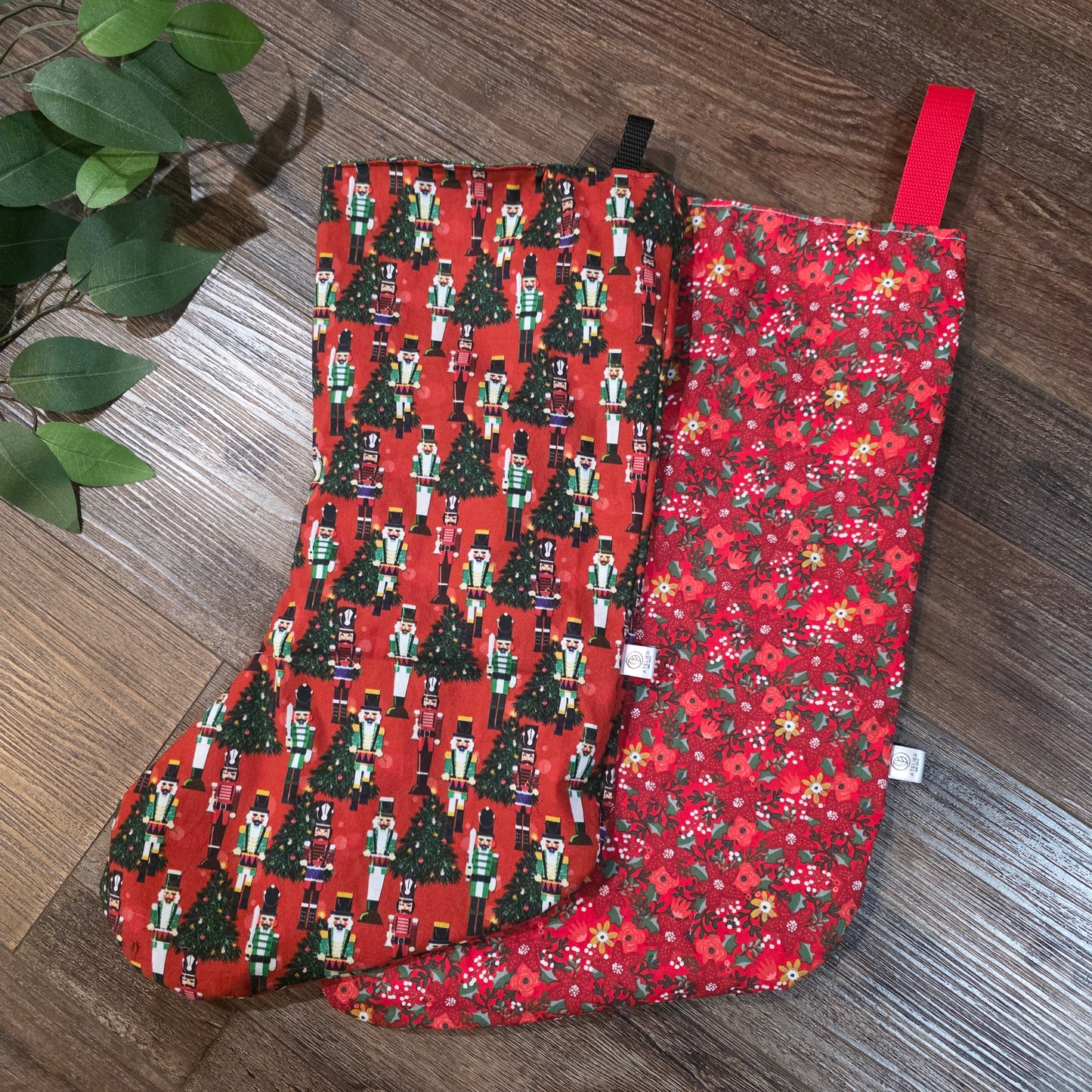 Bas de Noël Réversible - Atelier Zone Verte