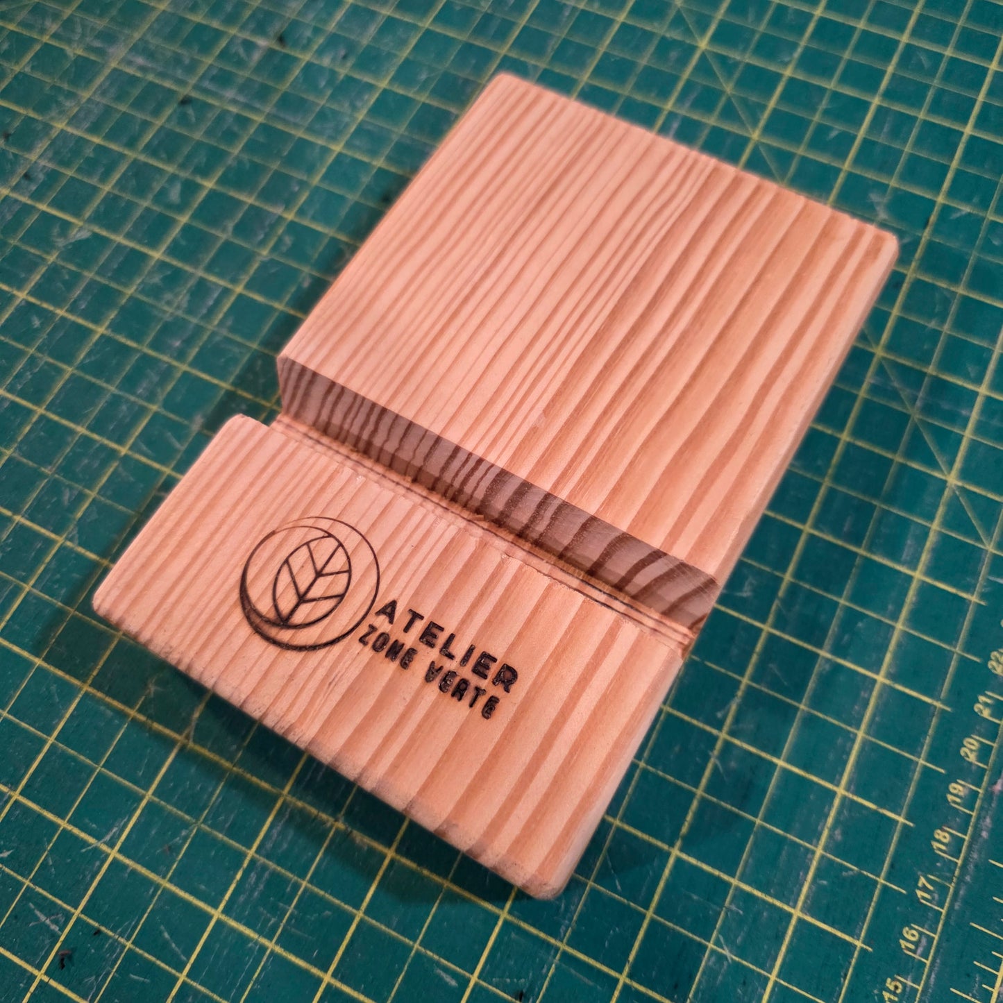 Support à Tablette en Bois Recyclé