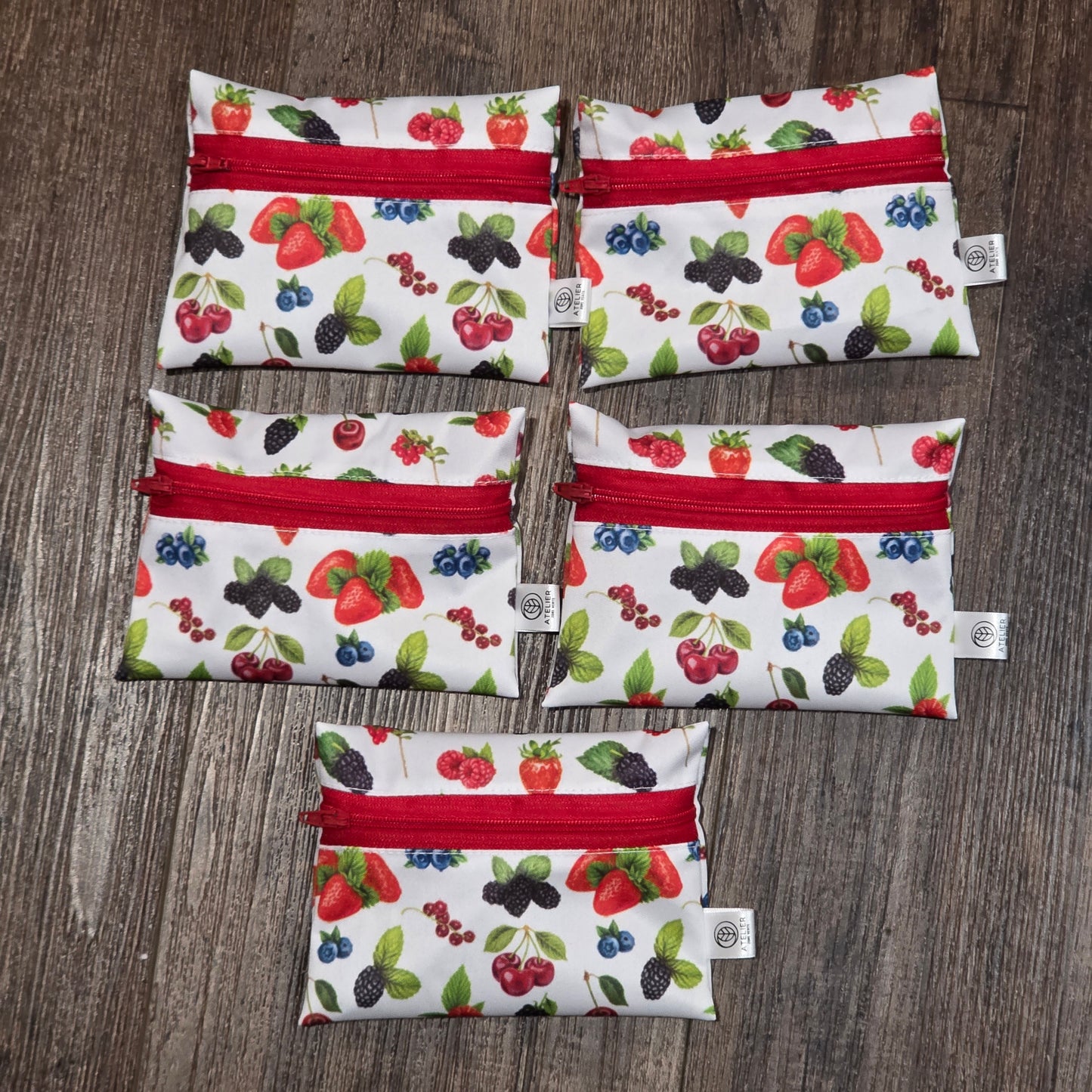 Sac à Collation Réutilisable (4x6")