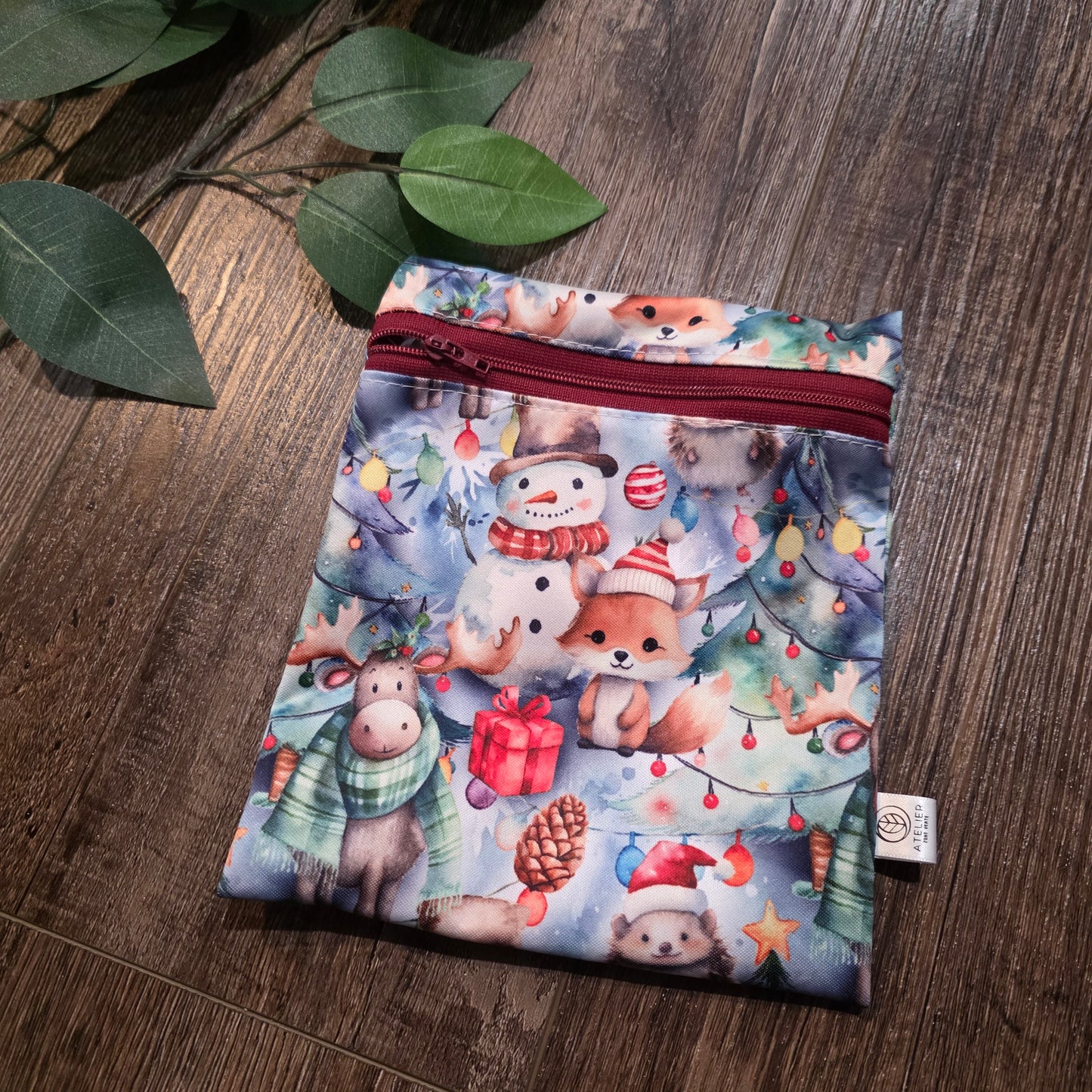 Sac Imperméable - Petit (7x7") - Atelier Zone Verte