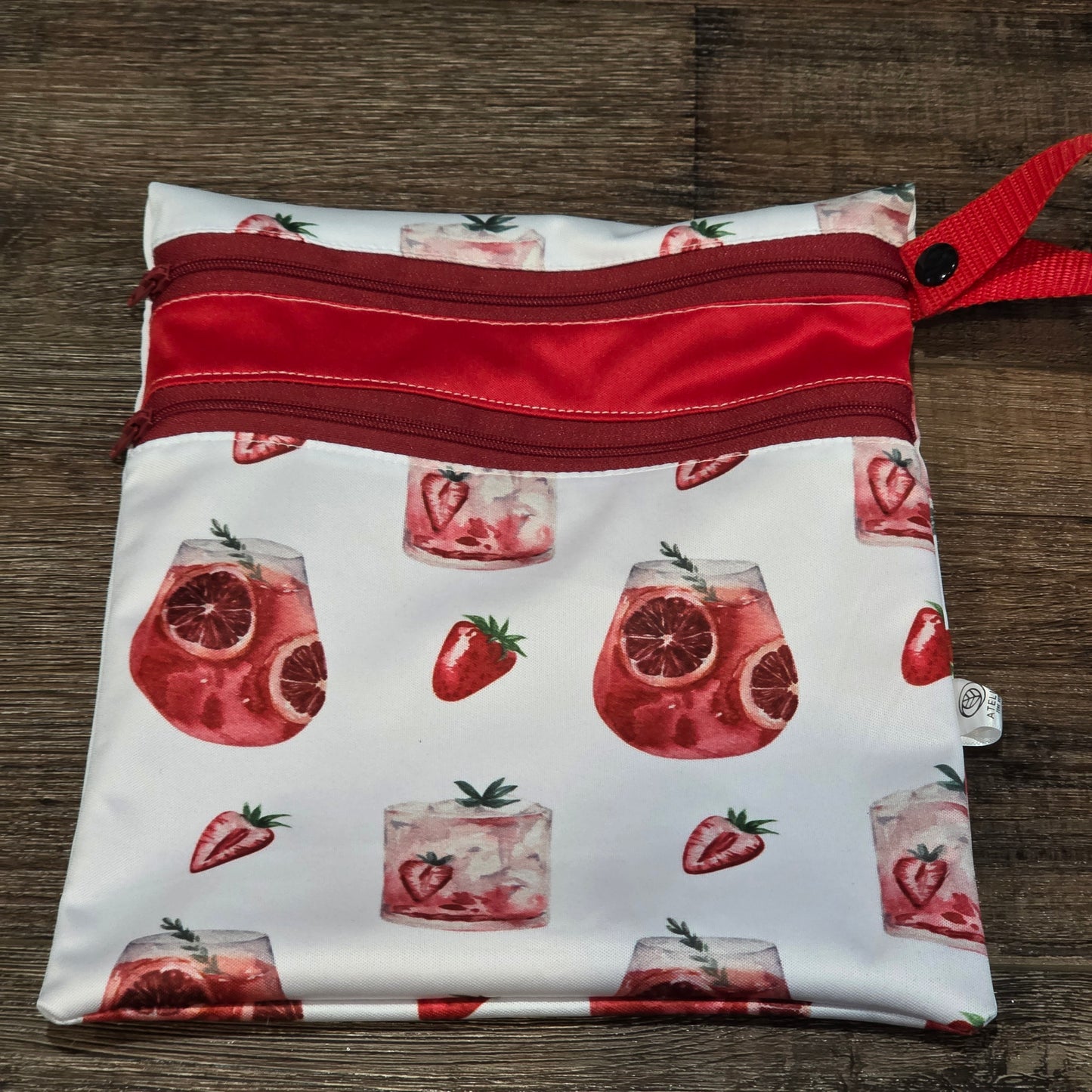 DUO-SAC – Sac Imperméable à Double Compartiments (9x9")