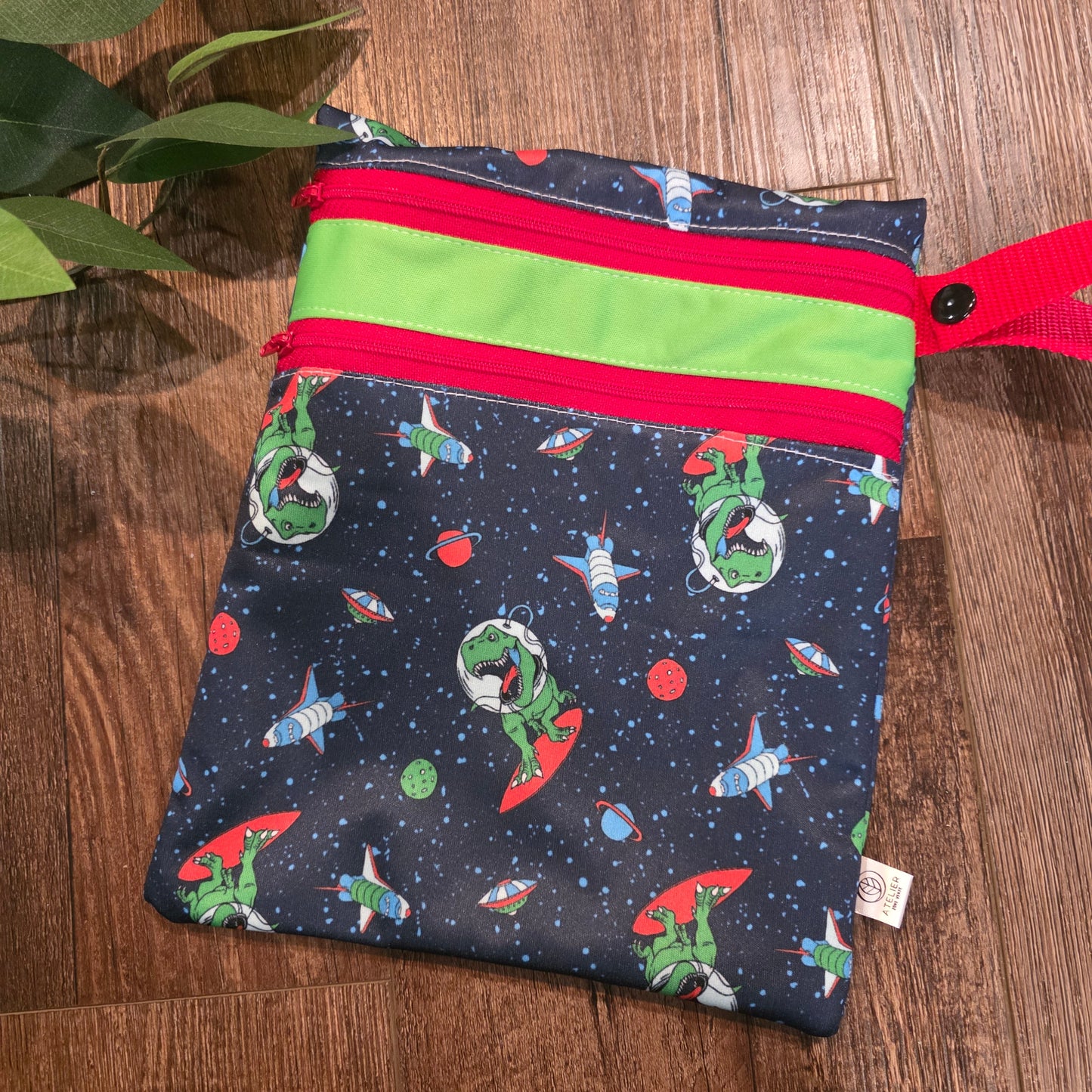 DUO-SAC – Sac Imperméable à Double Compartiments (9x9")