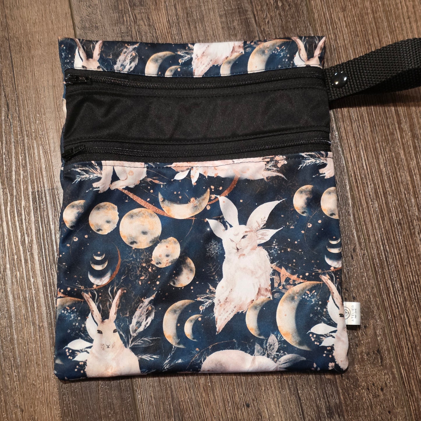 DUO-SAC – Sac Imperméable à Double Compartiments (9x9")