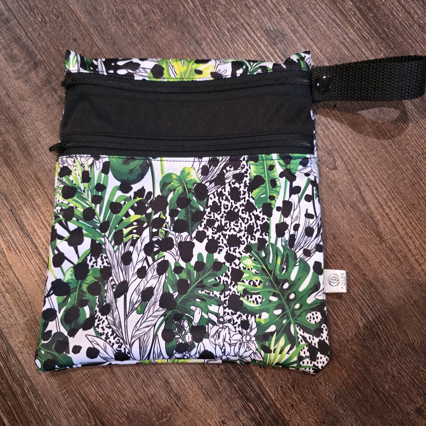 DUO-SAC – Sac Imperméable à Double Compartiments (9x9")