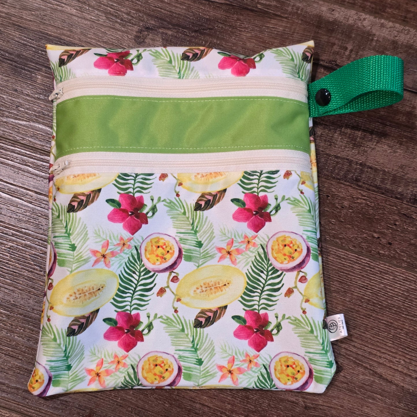 DUO-SAC – Sac Imperméable à Double Compartiments (9x9")