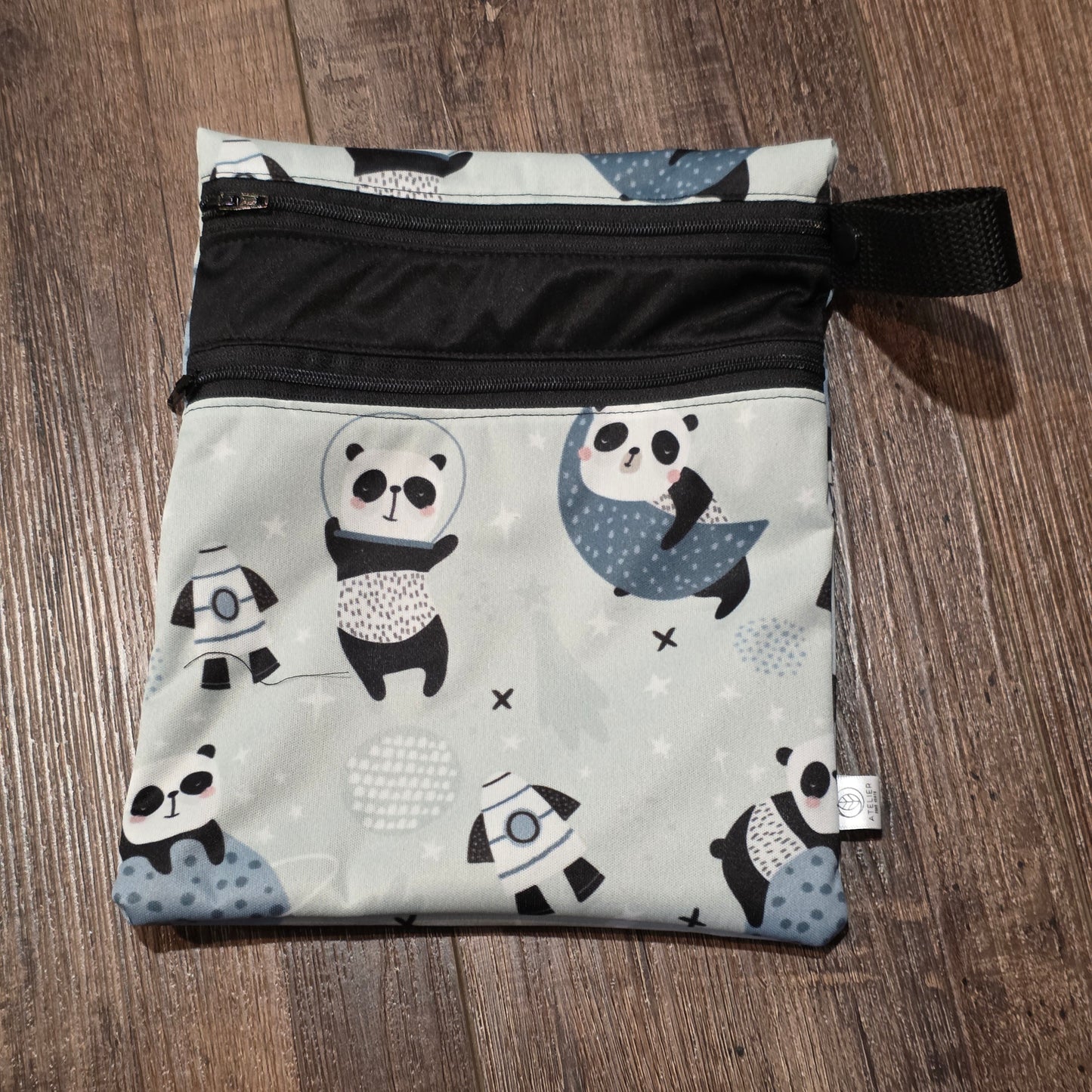 DUO-SAC – Sac Imperméable à Double Compartiments (9x9")