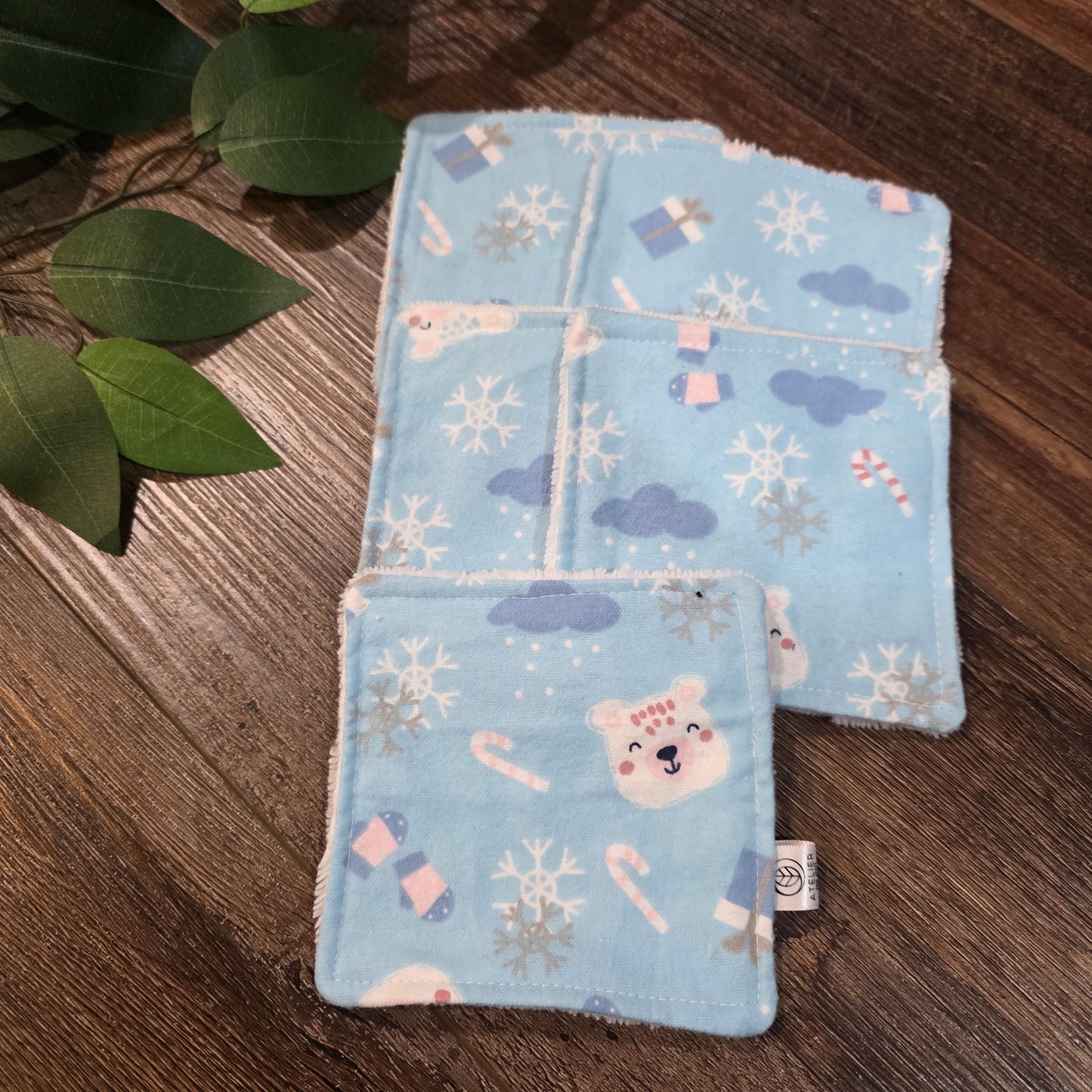 Lingettes Démaquillantes Lavables - Atelier Zone Verte