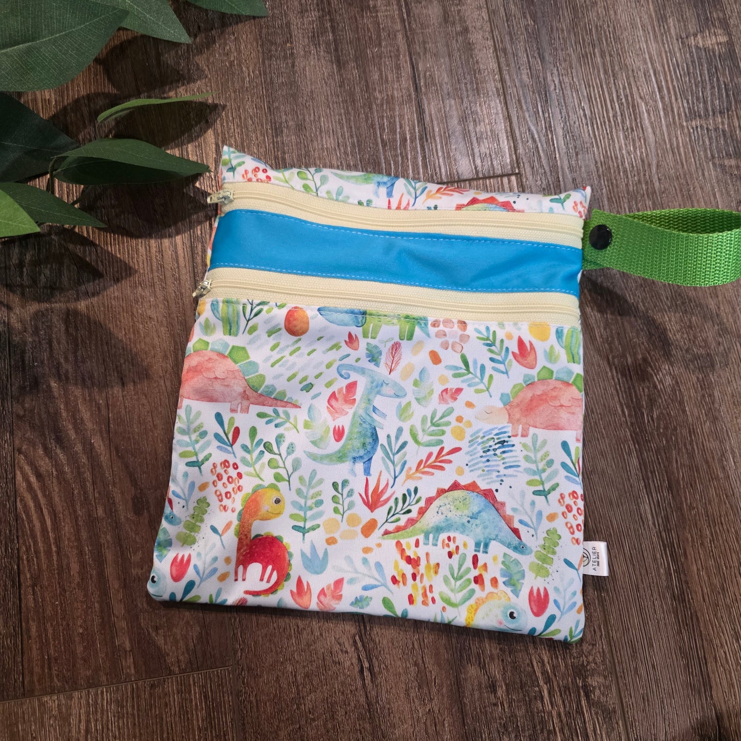 DUO-SAC – Sac Imperméable à Double Compartiments (9x9")