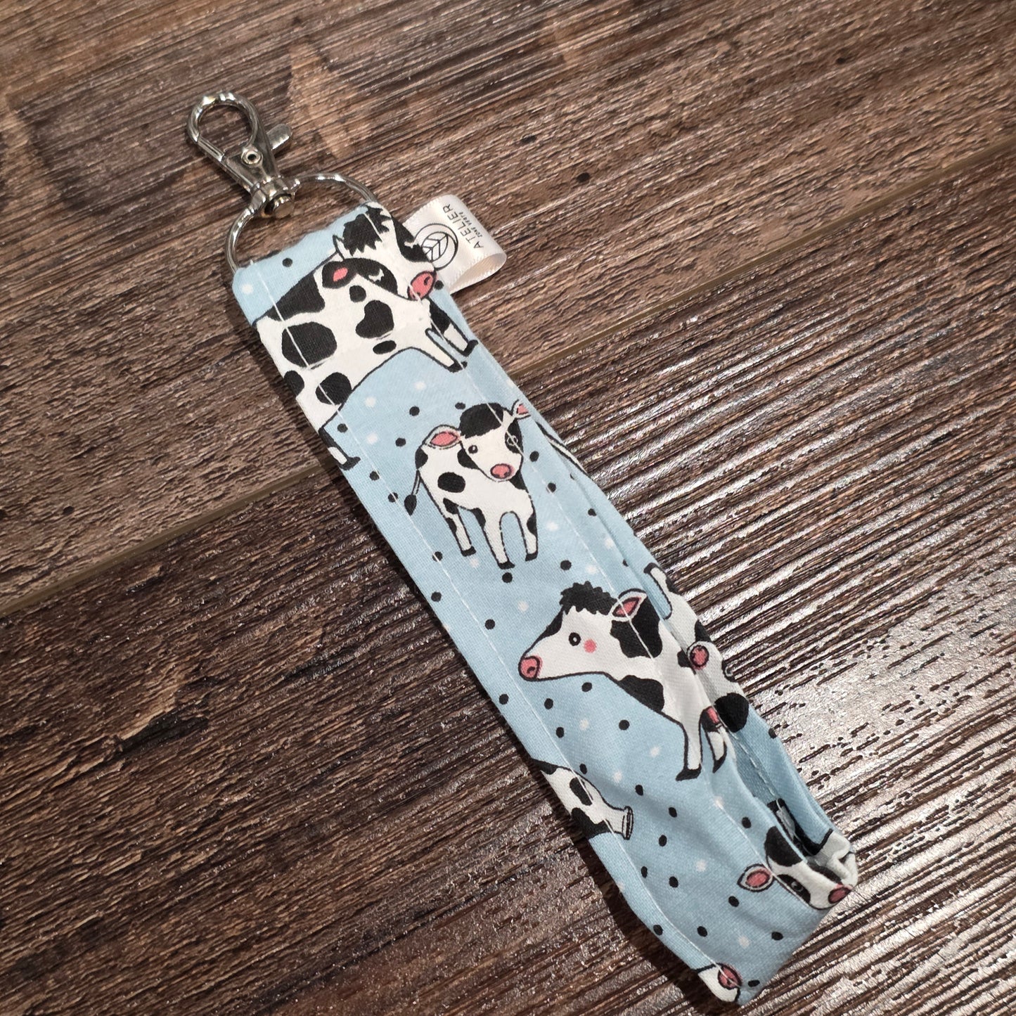 Porte-clé de poignet en tissu