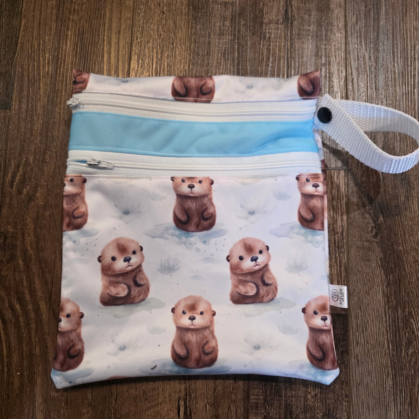DUO-SAC – Sac Imperméable à Double Compartiments (9x9")