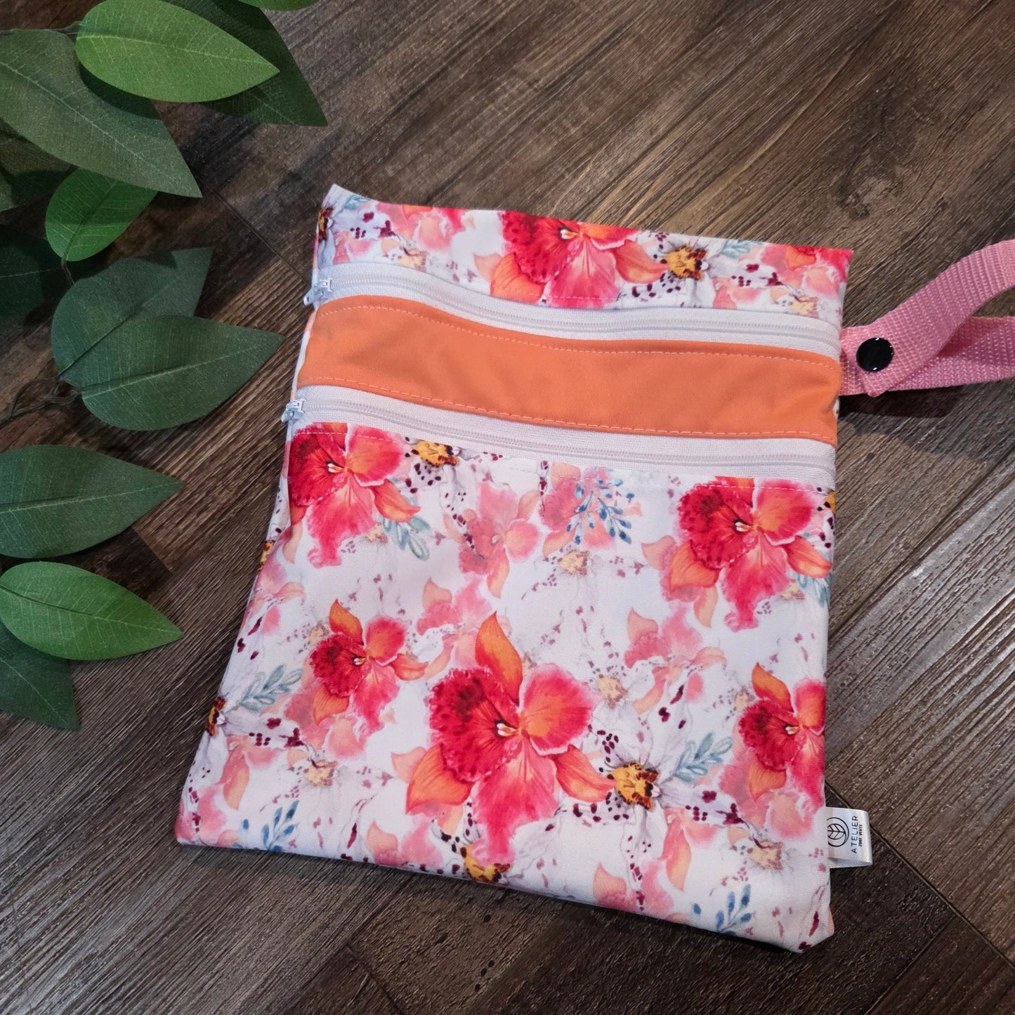 DUO-SAC – Sac Imperméable à Double Compartiments (9x9") - Atelier Zone Verte