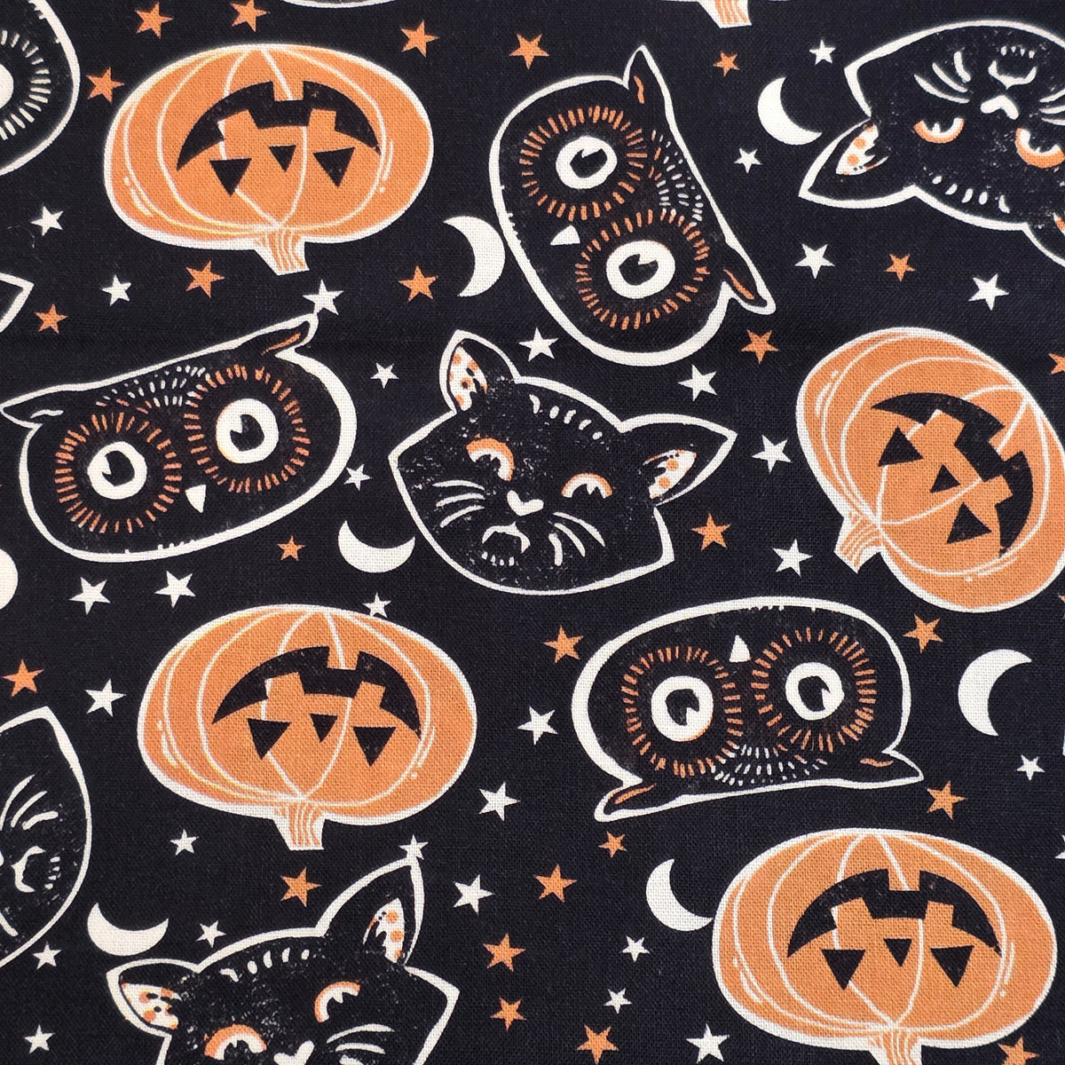 Motif Halloween noir