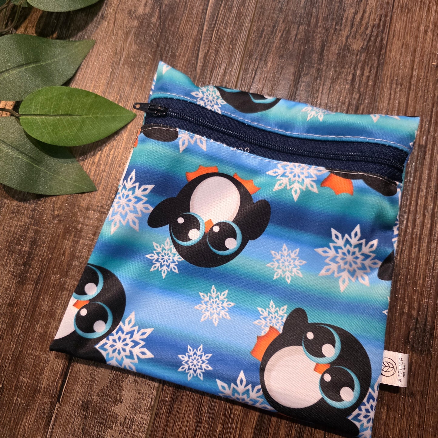 Sac Imperméable - Petit (7x7") - Atelier Zone Verte