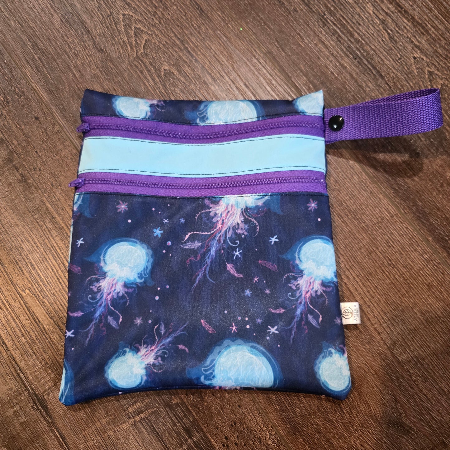 DUO-SAC – Sac Imperméable à Double Compartiments (9x9")