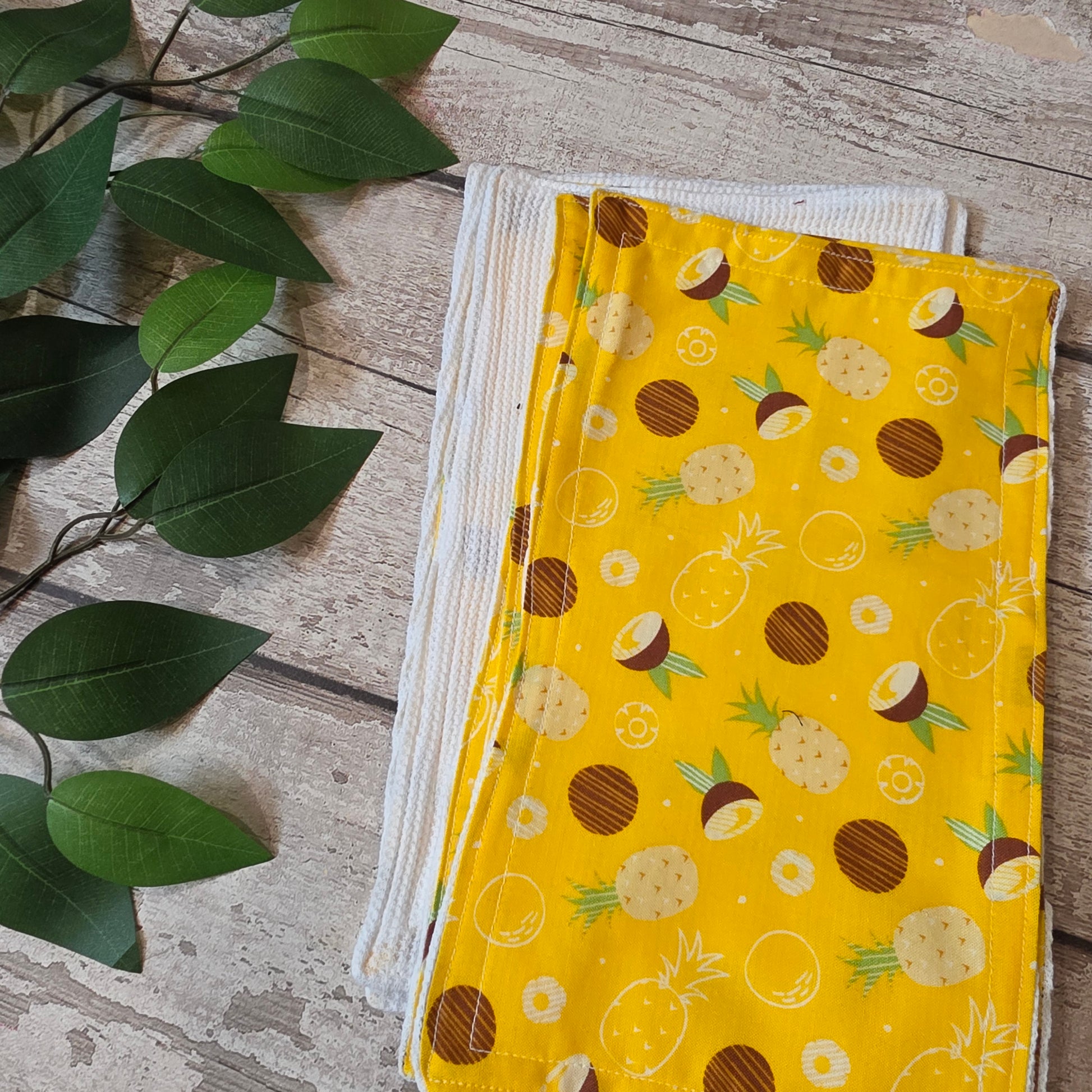 Essuie-Tout - Paquet de 6 - Nid d'abeille & Coton (Format Moyen) - Atelier Zone Verte