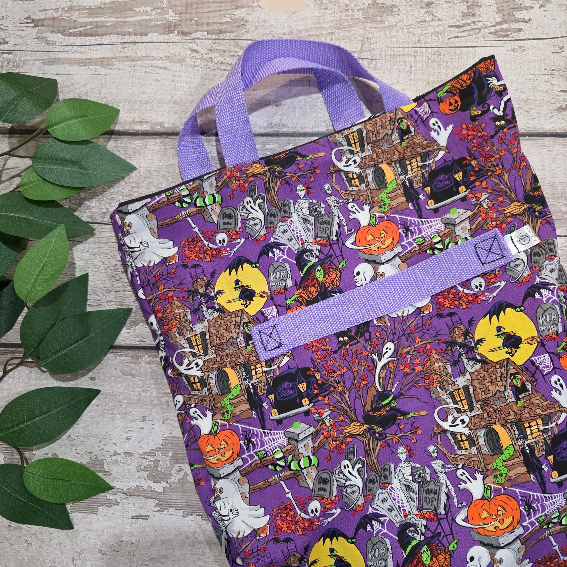Sac de Cueillette de Bonbons Évolutif – Halloween - Atelier Zone Verte