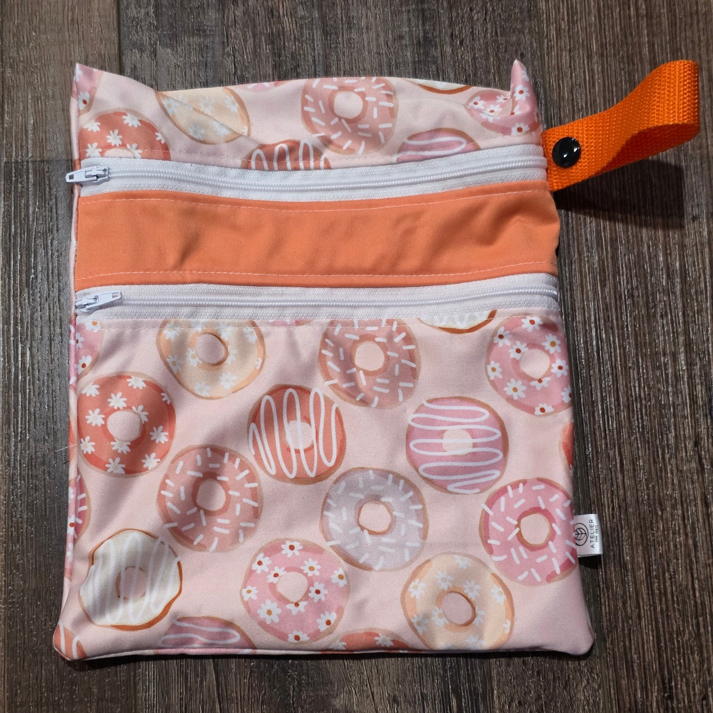 DUO-SAC – Sac Imperméable à Double Compartiments (9x9")