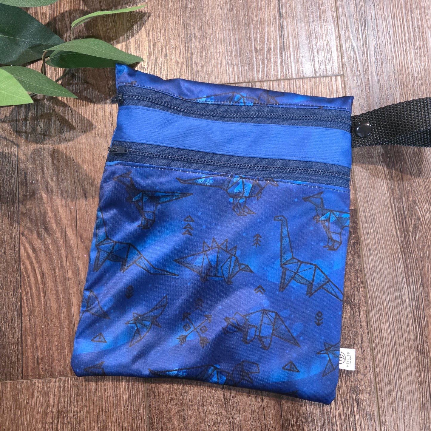 DUO-SAC – Sac Imperméable à Double Compartiments (9x9")