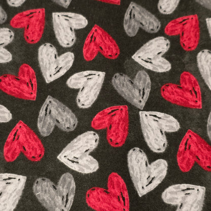 Motif Coeurs en Craie