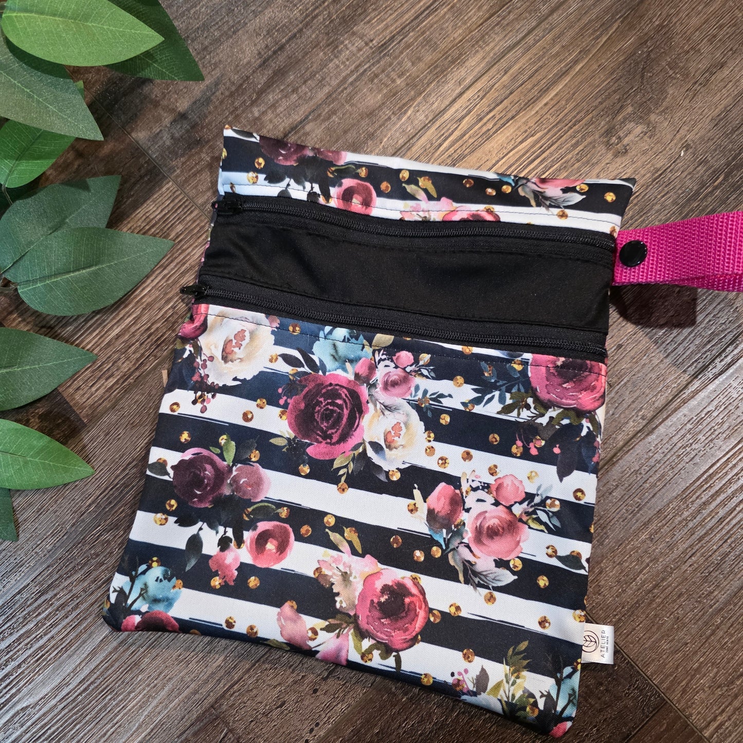 DUO-SAC – Sac Imperméable à Double Compartiments (9x9") - Atelier Zone Verte