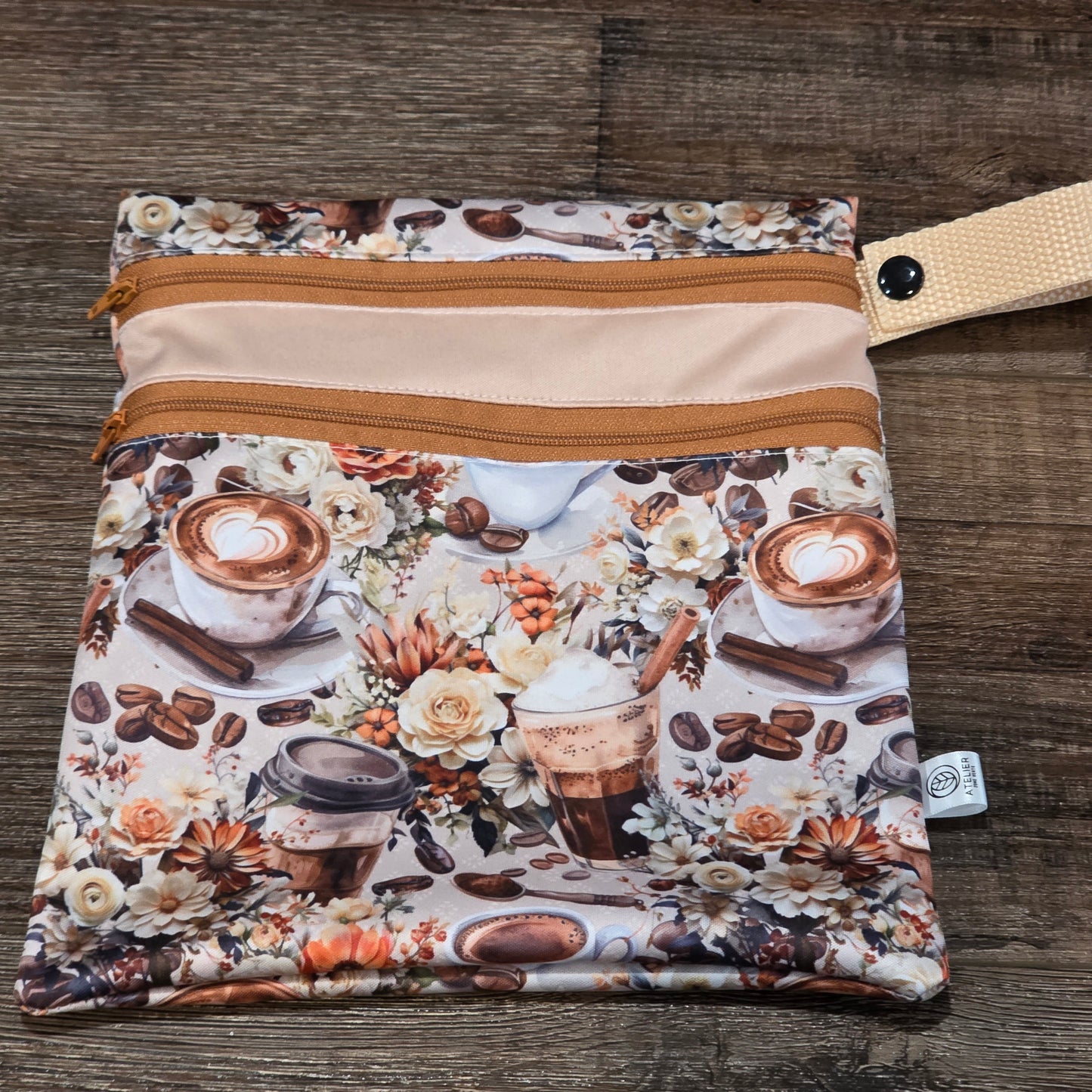 DUO-SAC – Sac Imperméable à Double Compartiments (9x9")