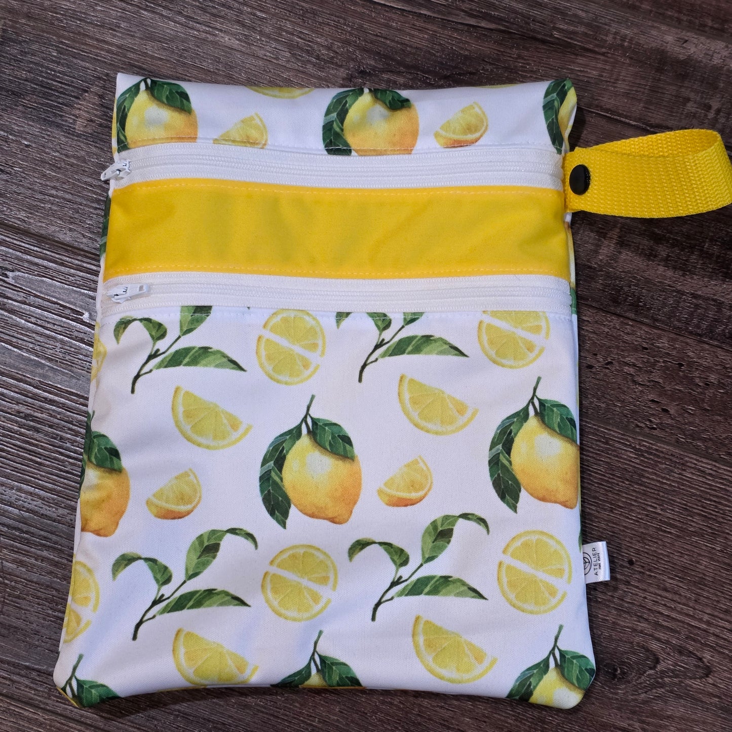 DUO-SAC – Sac Imperméable à Double Compartiments (9x9")