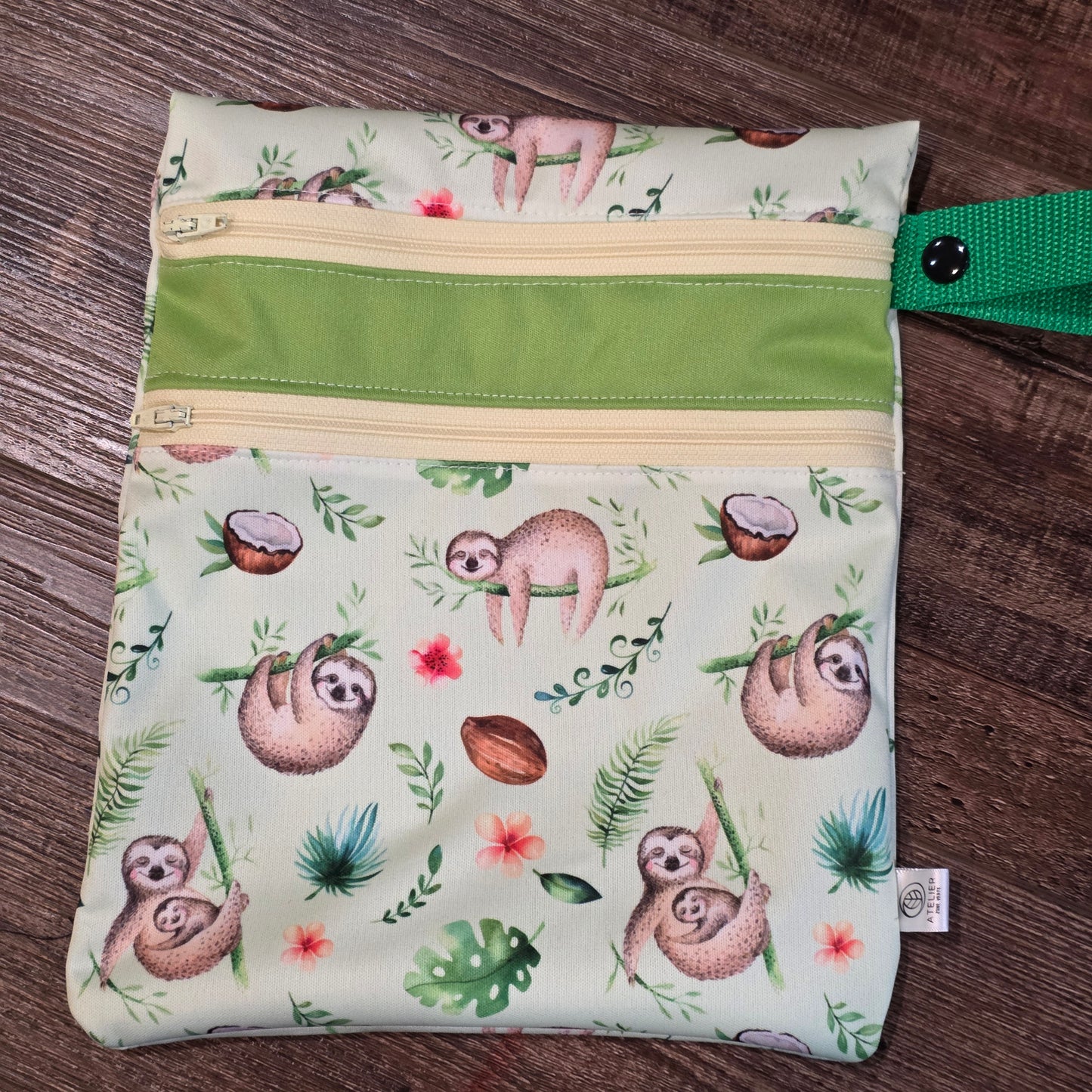 DUO-SAC – Sac Imperméable à Double Compartiments (9x9")