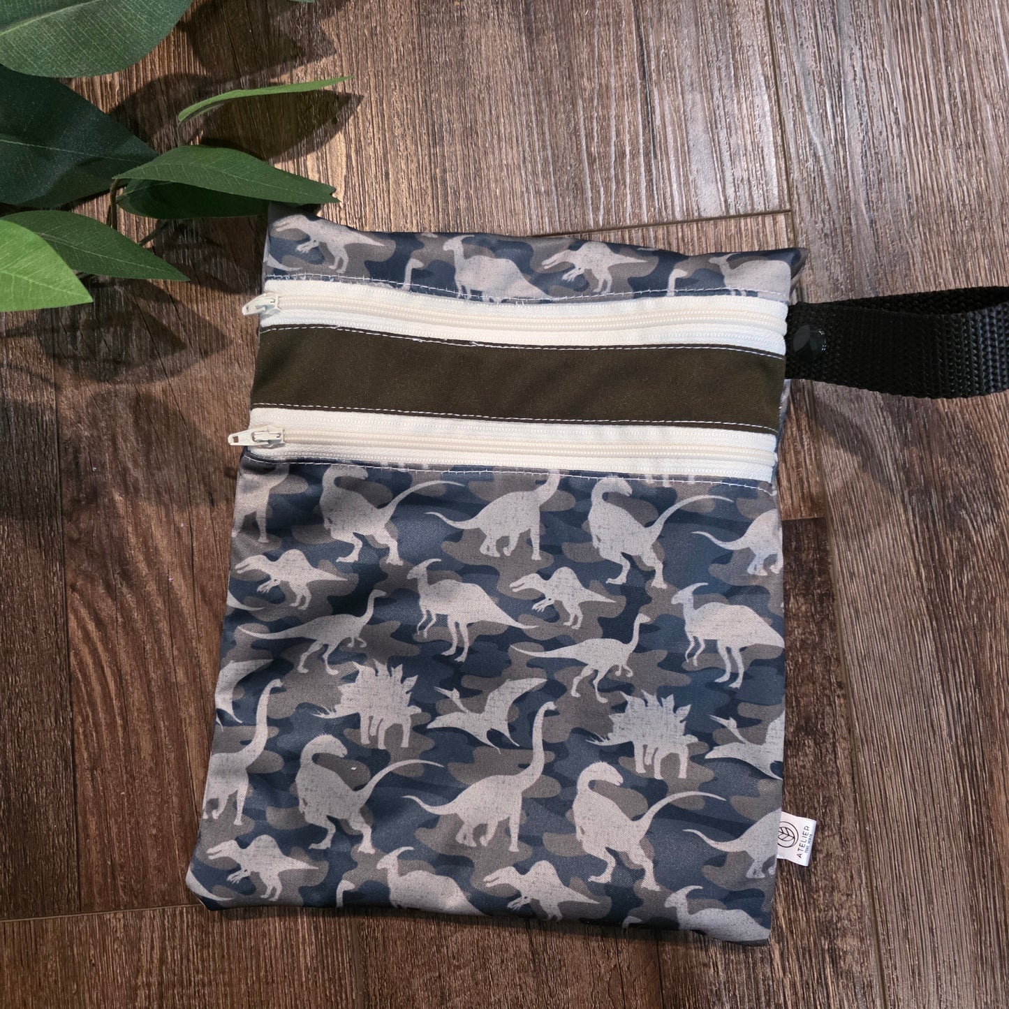 DUO-SAC – Sac Imperméable à Double Compartiments (9x9")