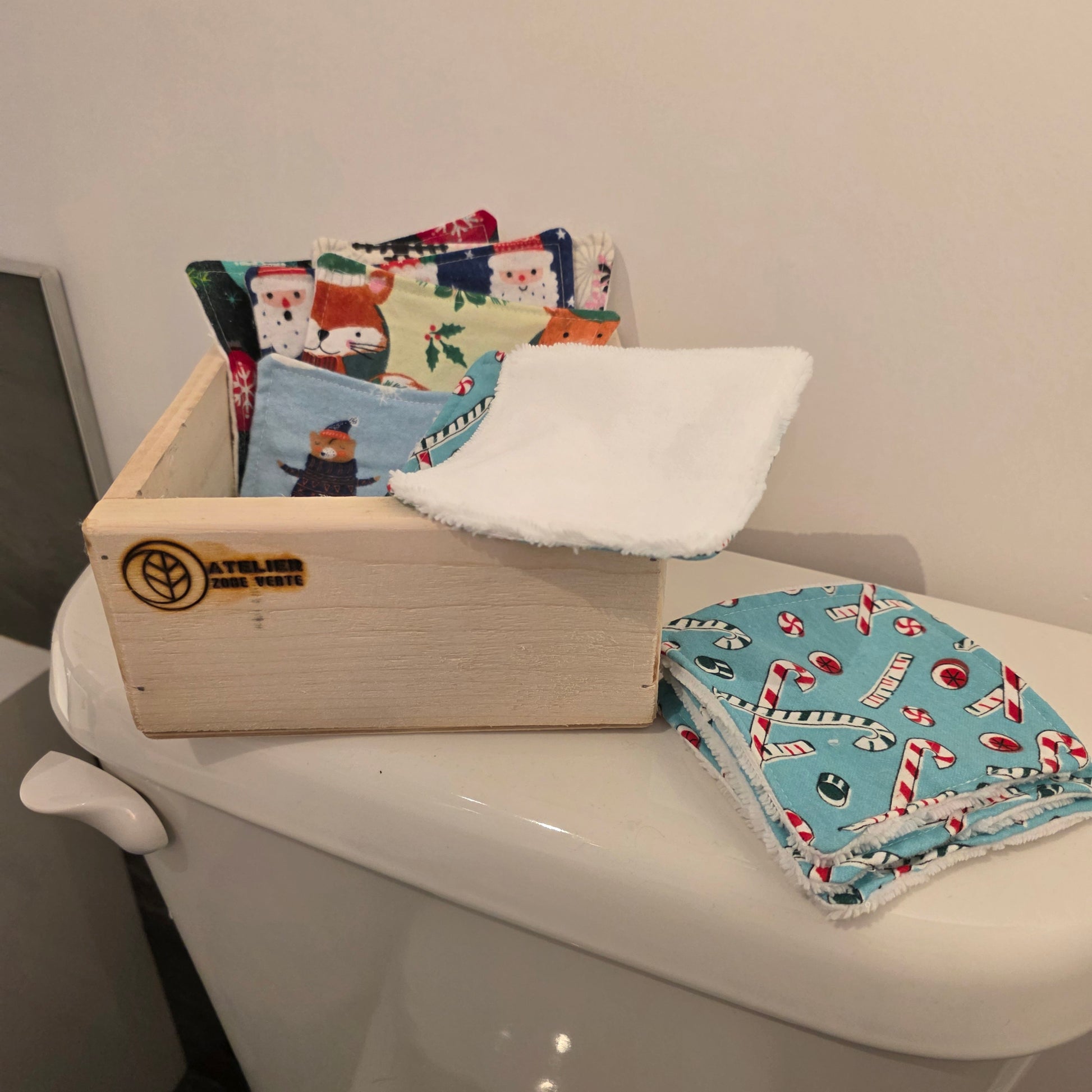 Boîte en bois recyclé - Atelier Zone Verte