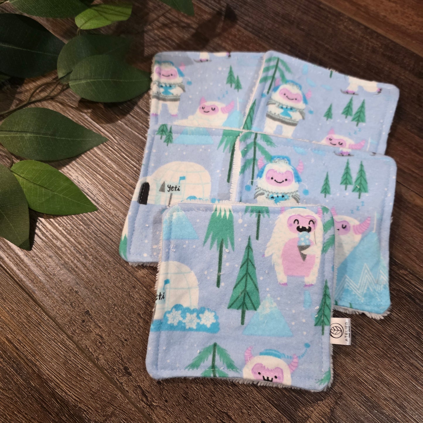 Lingettes Démaquillantes Lavables - Atelier Zone Verte