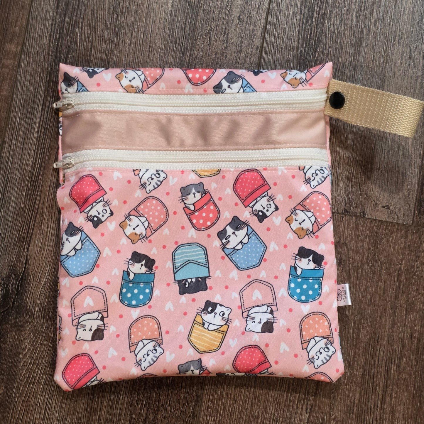 DUO-SAC JUMBO – Sac Imperméable à Double Compartiments (14x16")