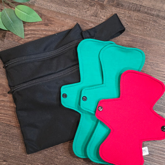 Mon Premier Kit  (-15%) - Serviettes Hygiéniques Lavables