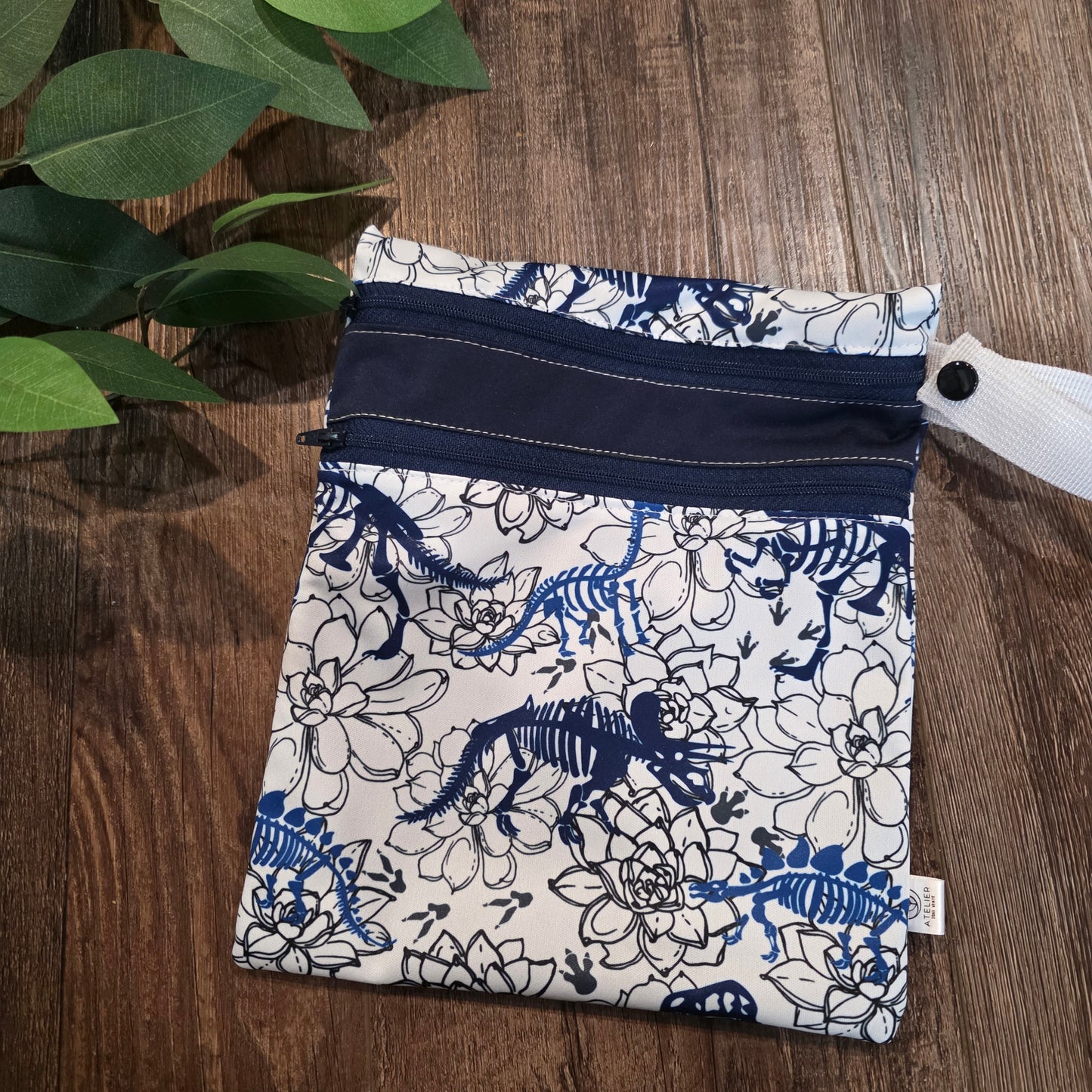 DUO-SAC – Sac Imperméable à Double Compartiments (9x9")