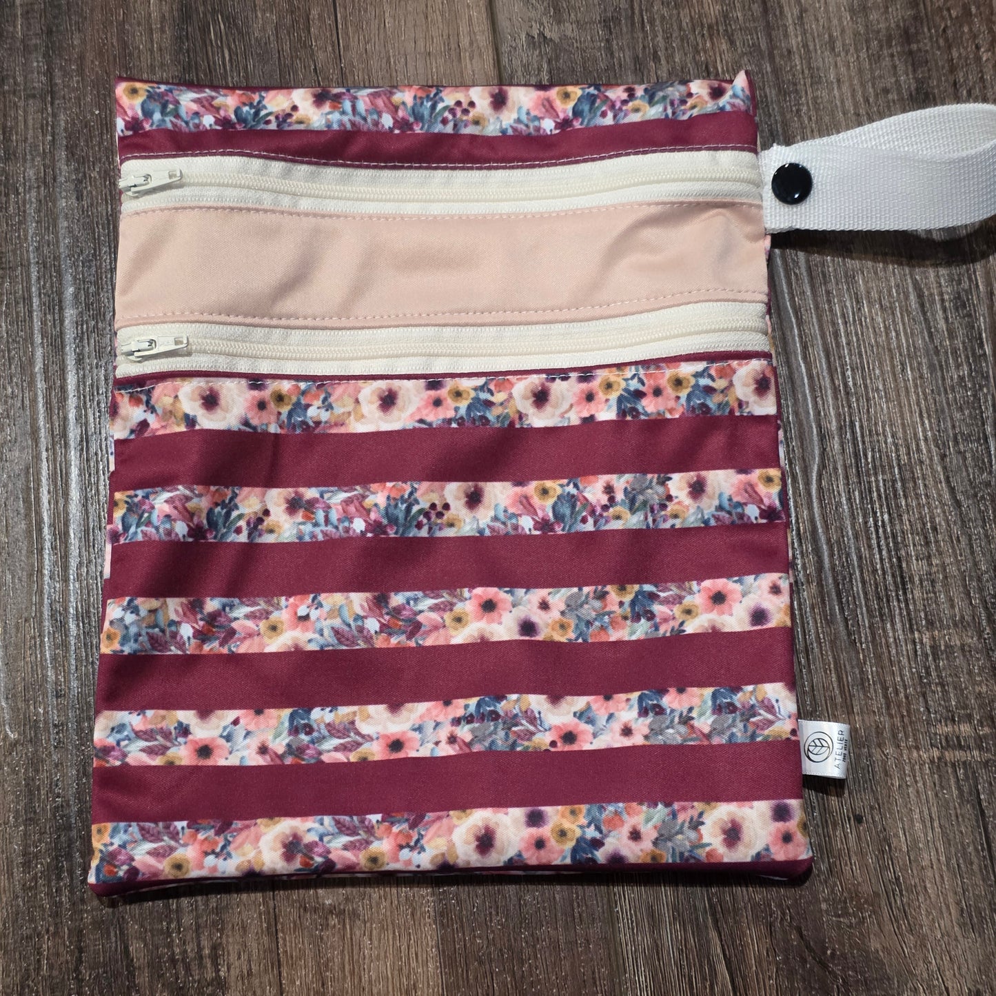 DUO-SAC – Sac Imperméable à Double Compartiments (9x9")