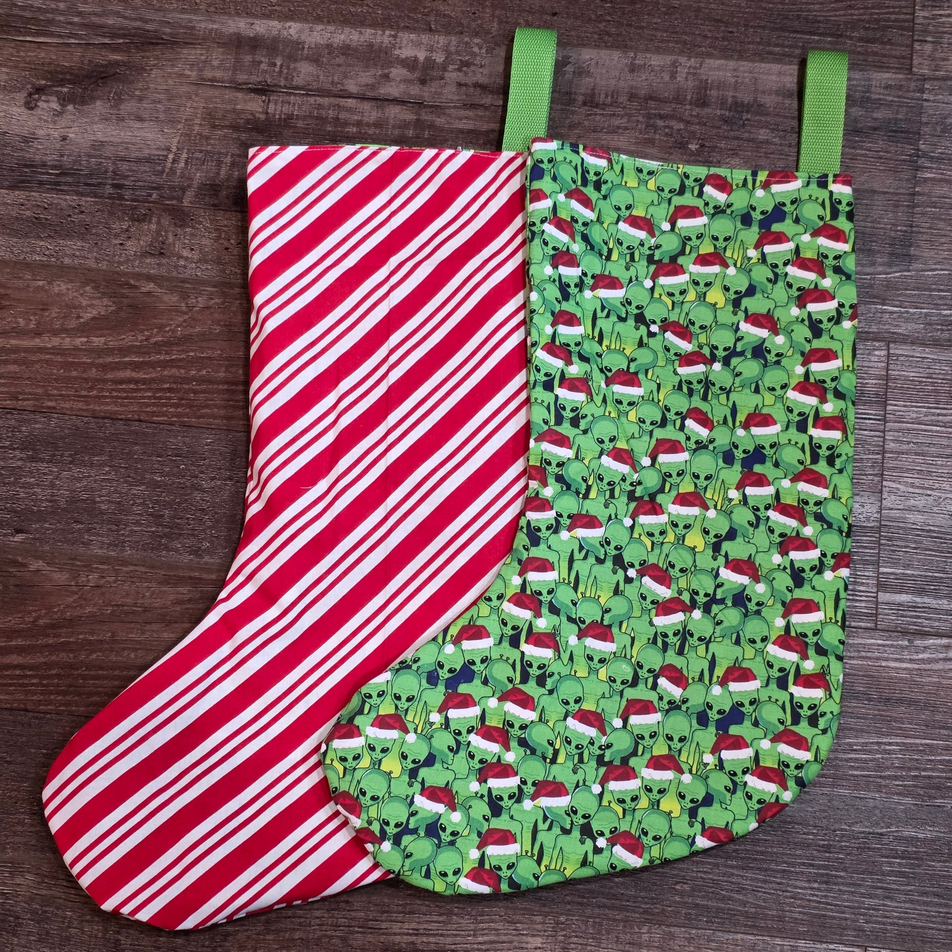 Bas de Noël Réversible - Atelier Zone Verte